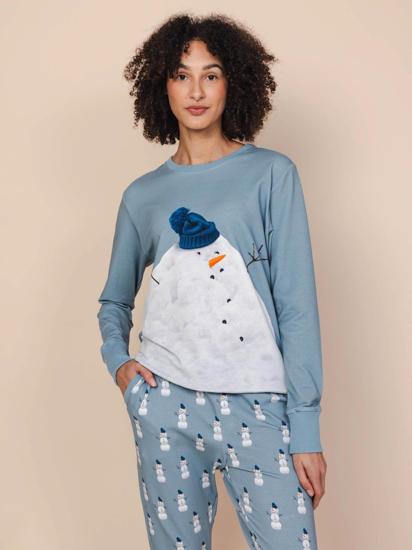 Mr. Snowman Sweater Dames