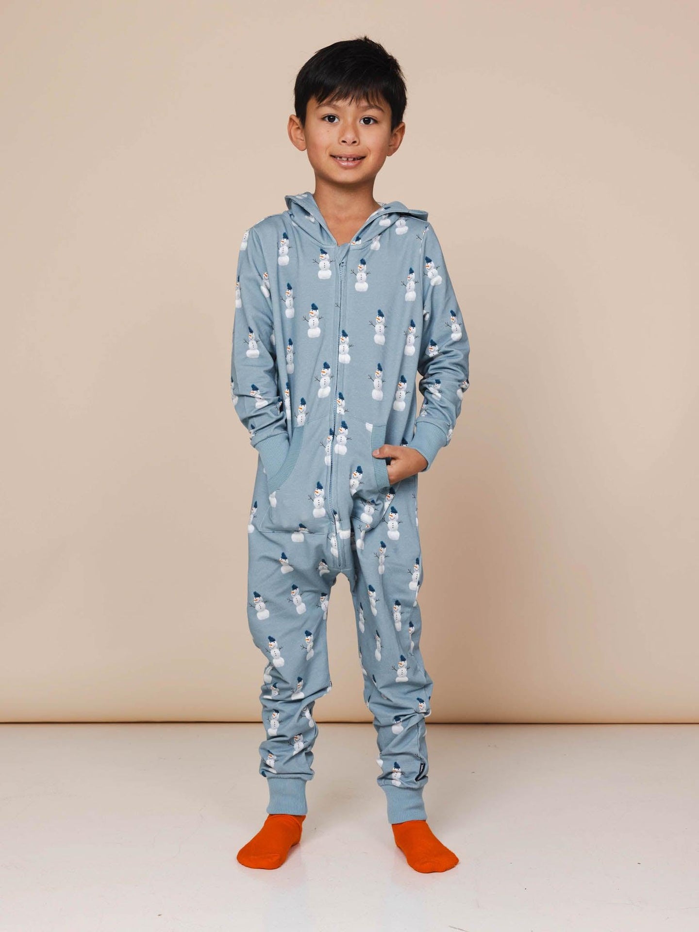 Mr. Snowman Onesie Kids