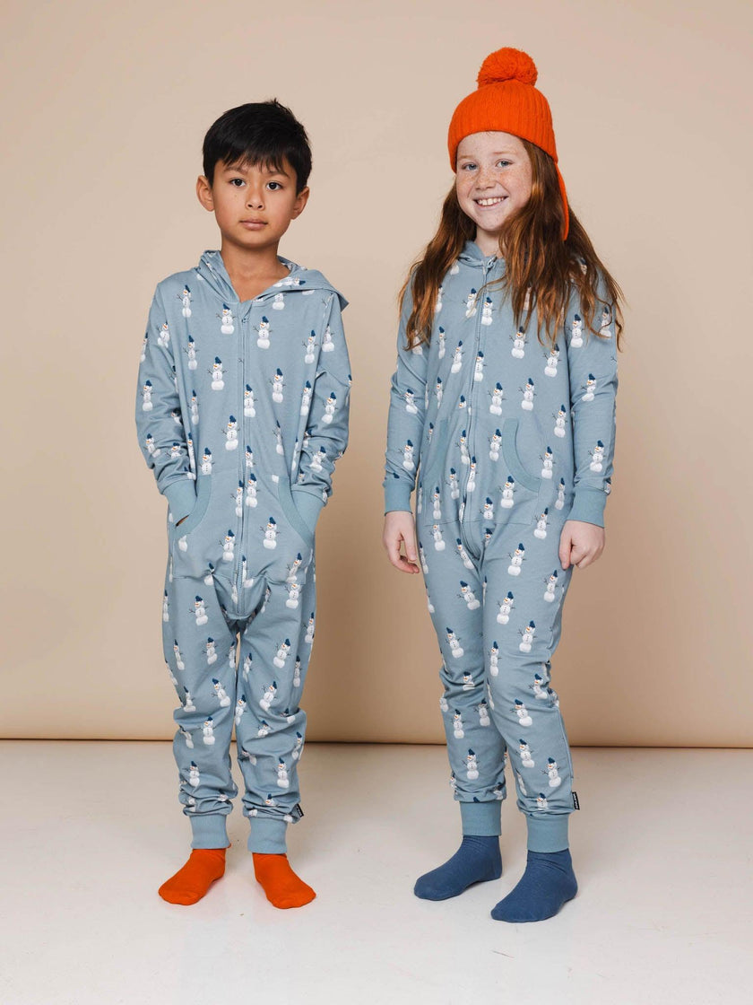 Mr. Snowman Onesie Kids