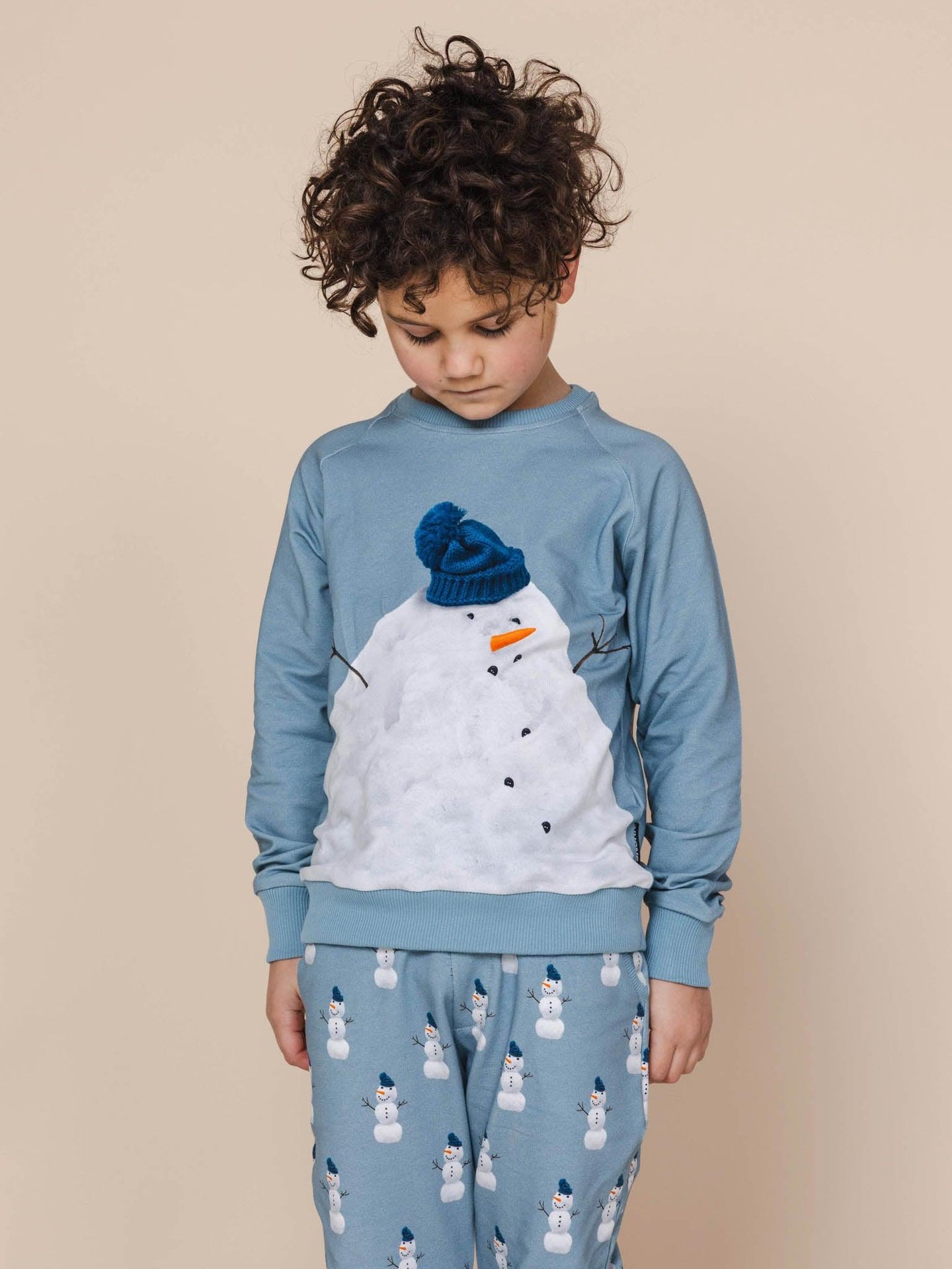 Mr. Snowman Sweater and Pants set Kids