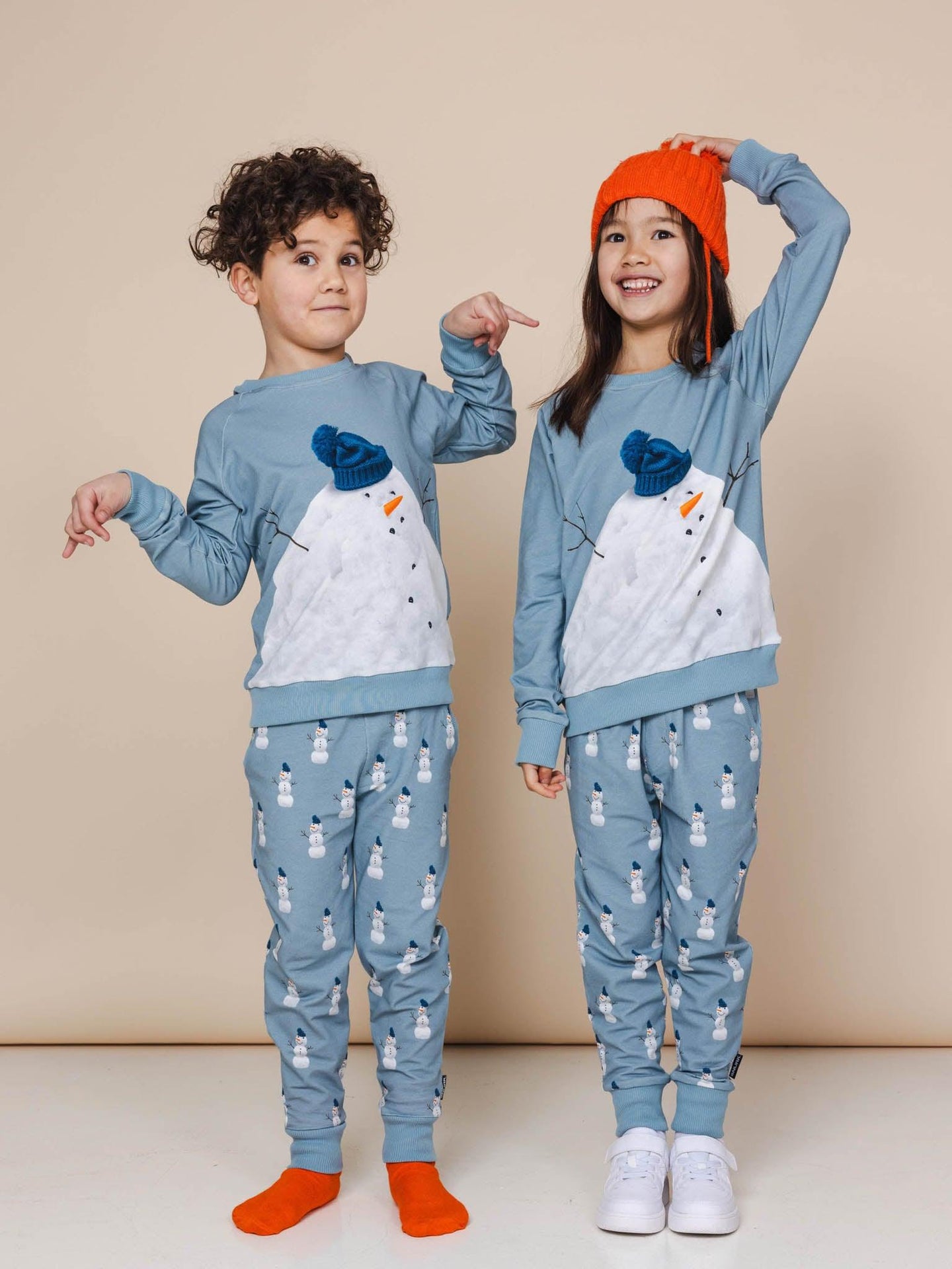 Mr. Snowman Broek Kids