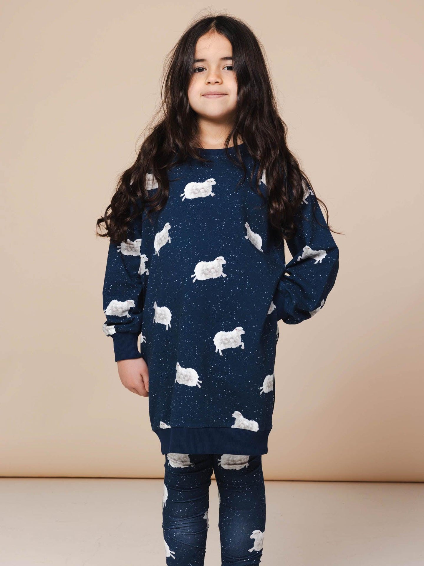 Counting Sheep Sweater Dress Kinderen