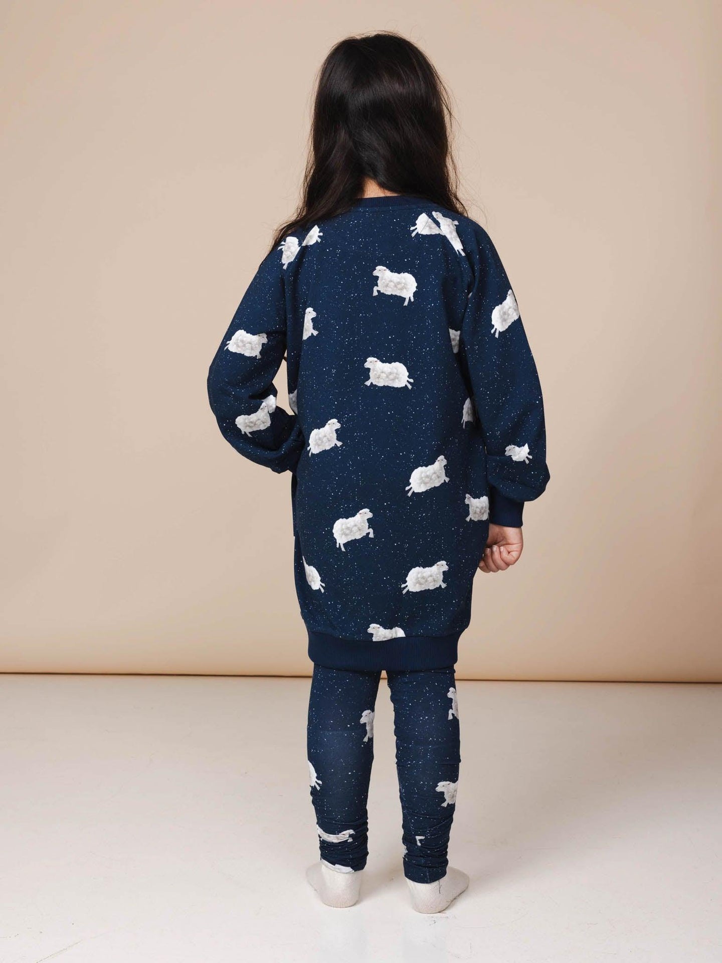 Counting Sheep Sweater Dress en Legging set Kinderen - SNURK