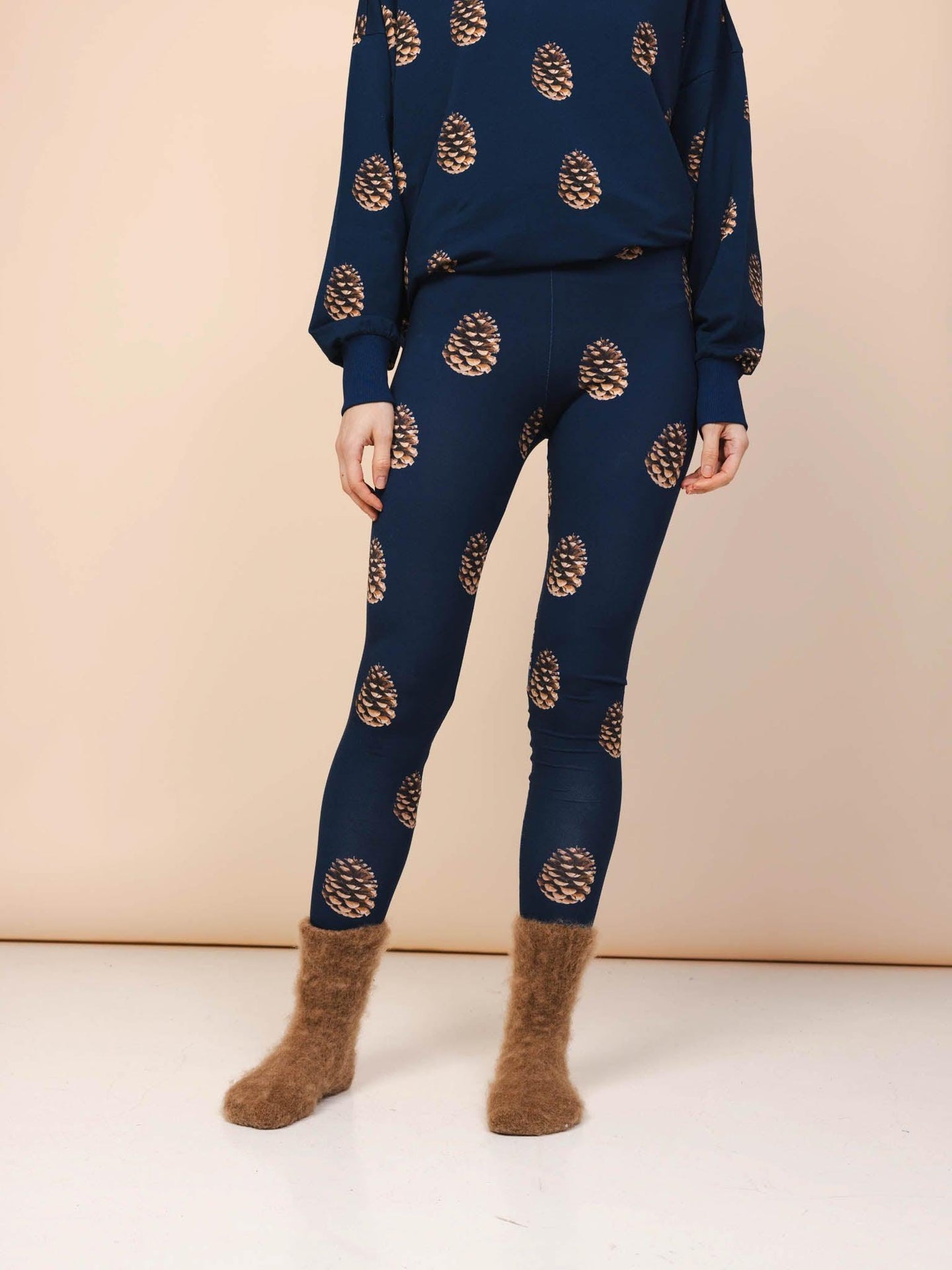 Pinecones Legging Damen