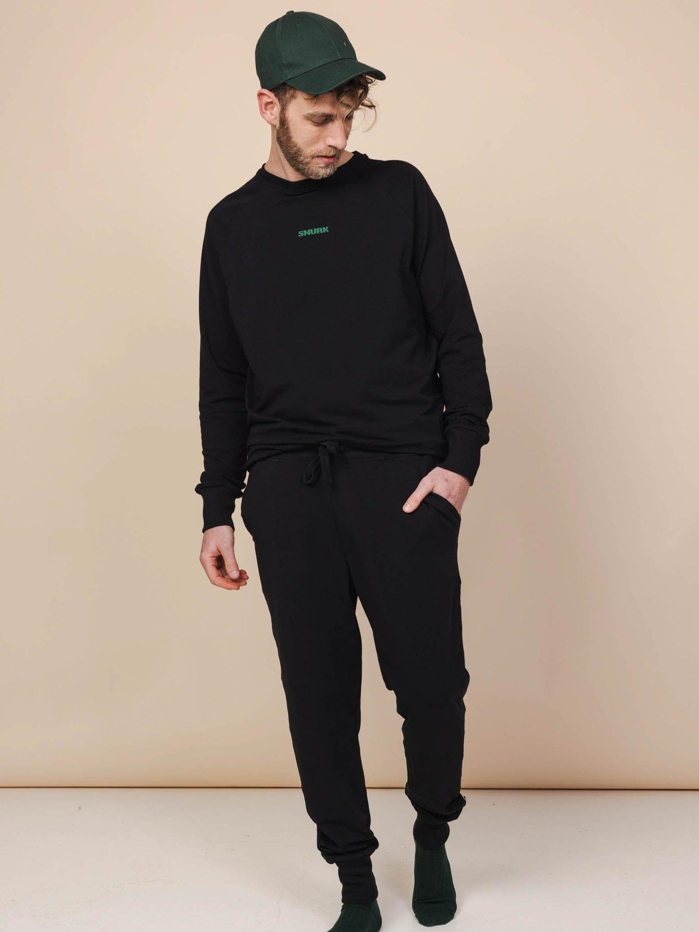 Black Sweater and Pants set Unisex