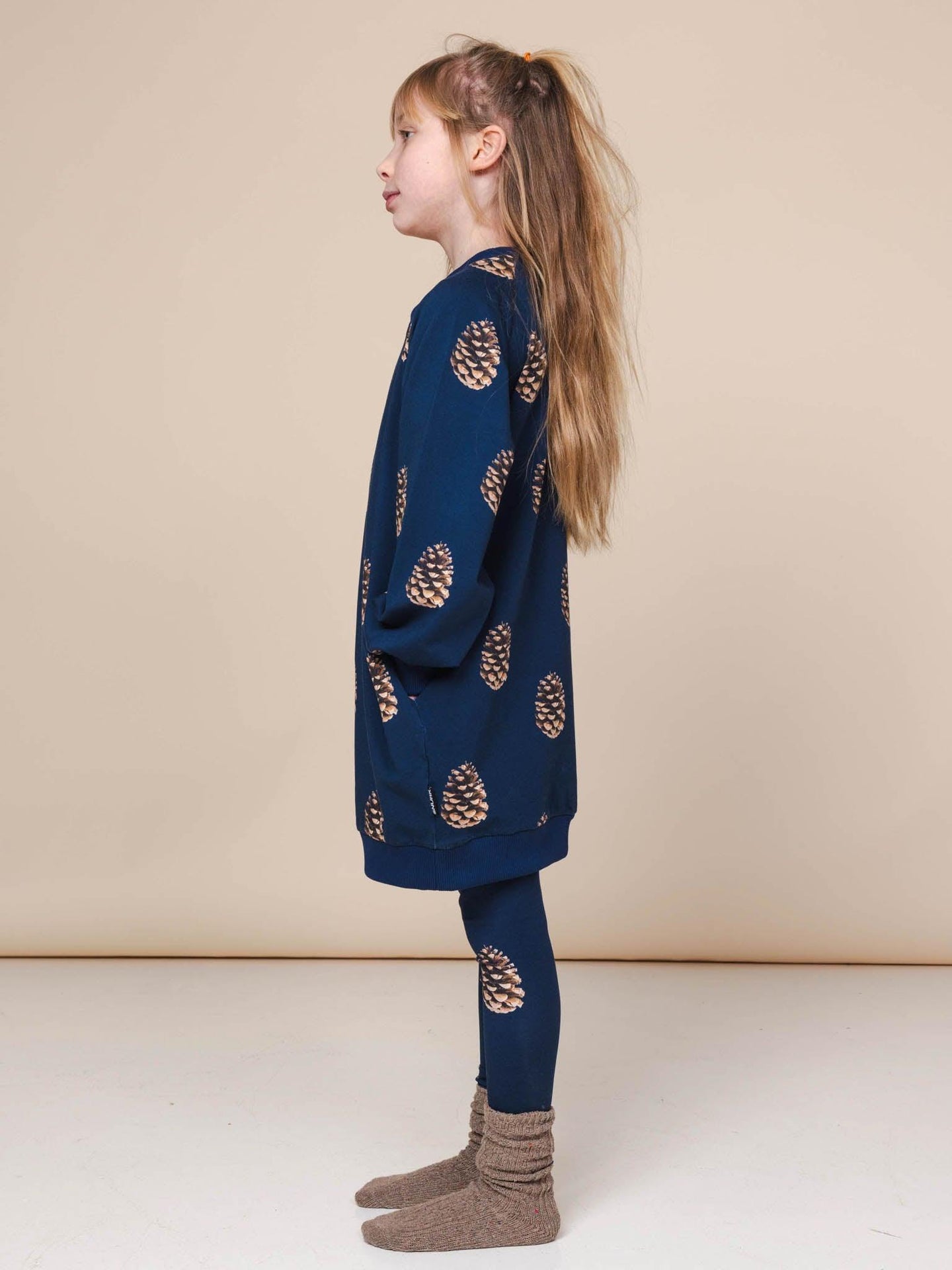 Pinecones Sweater Dress Kinderen