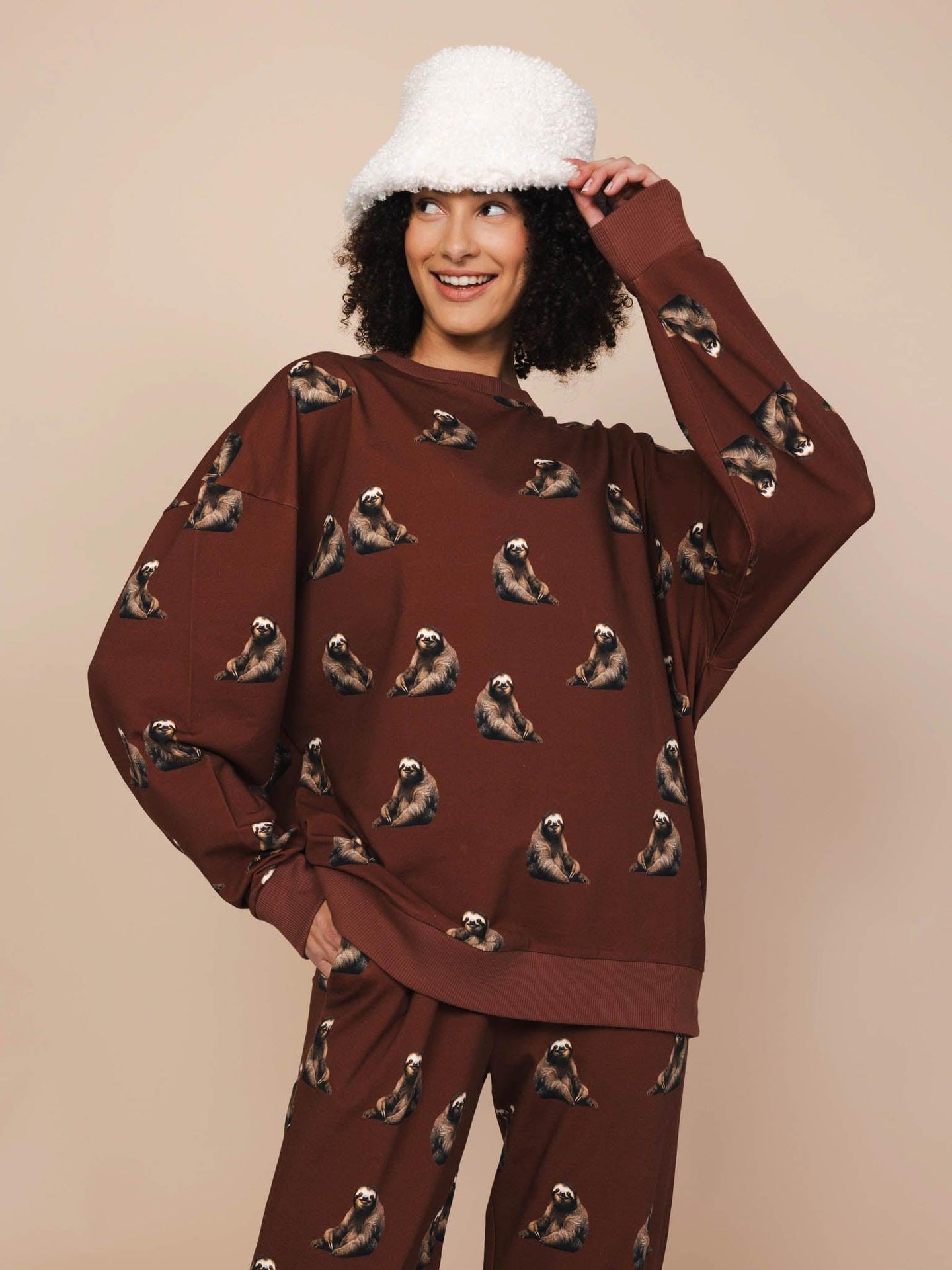 Sloth Sweater en Broek set Unisex - SNURK