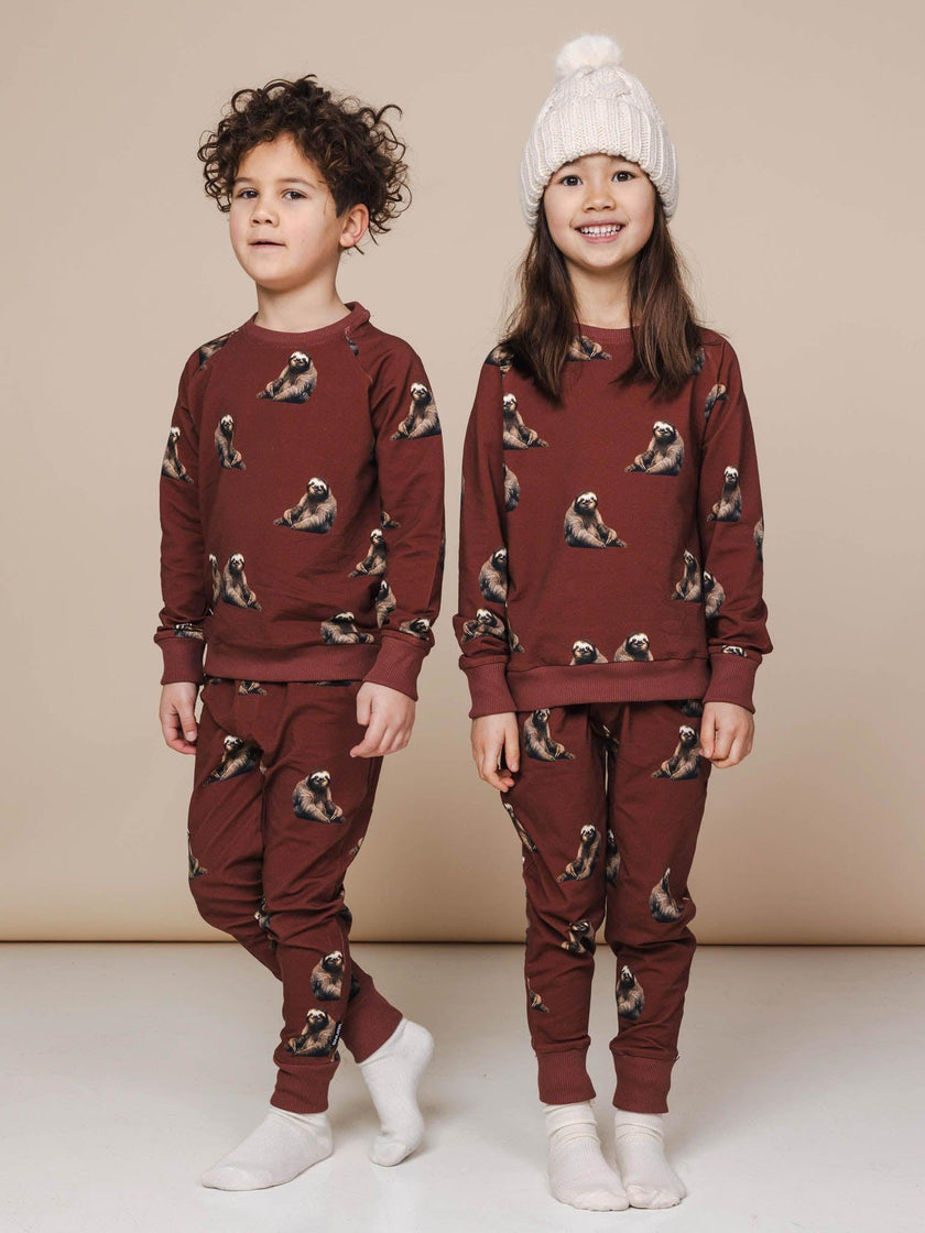 Sloth Sweater and Pants set Kids