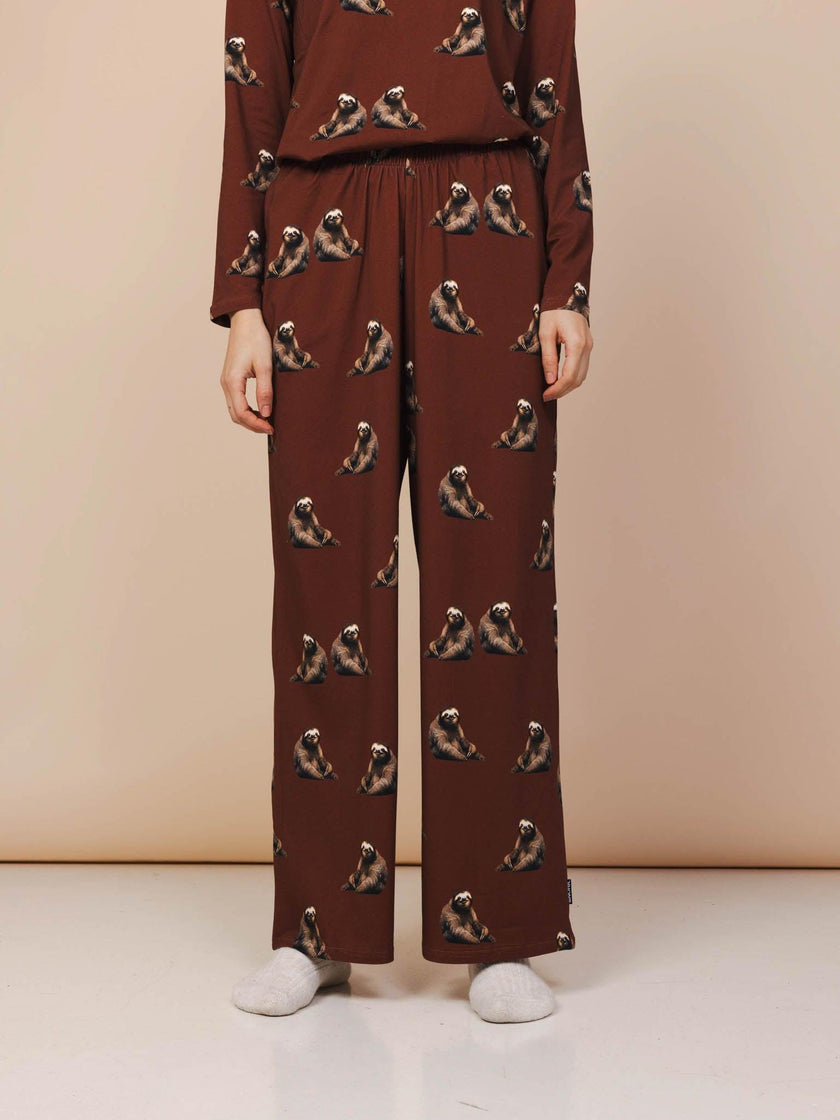 Sloth Wijde Broek Dames