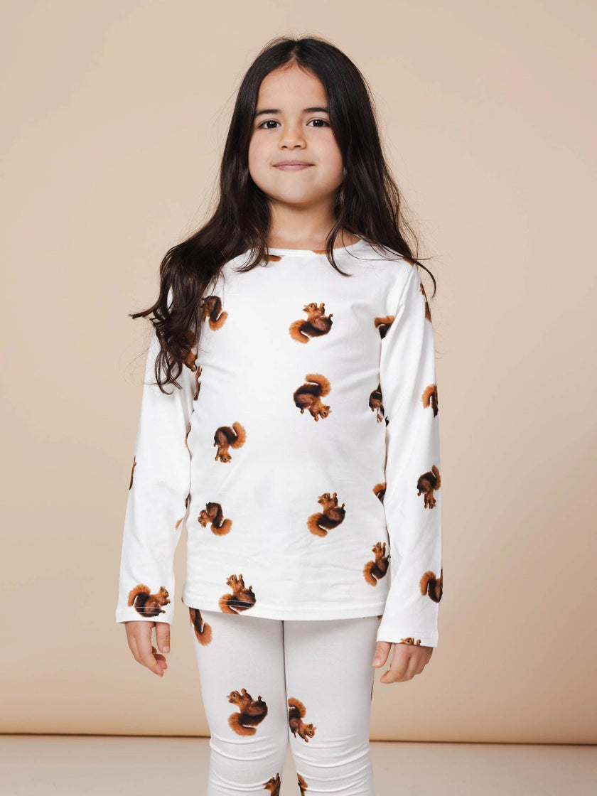 Squirrels T-shirt lange mouwen Kinderen