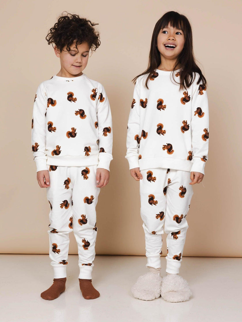 Squirrels Sweater and Pants set Kids