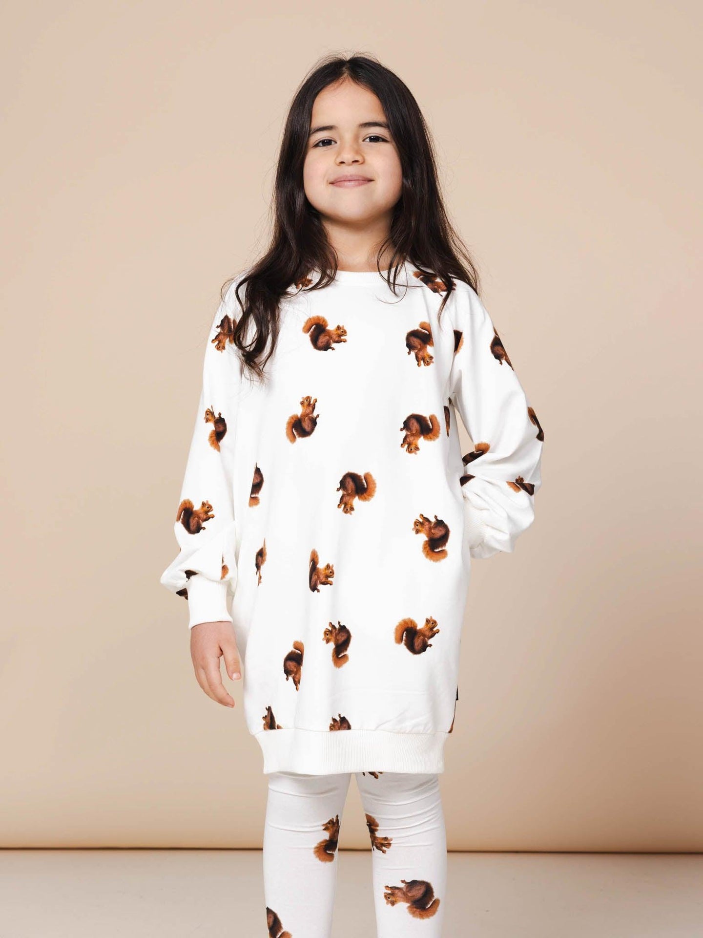 Squirrels Sweater Dress Kinderen - SNURK