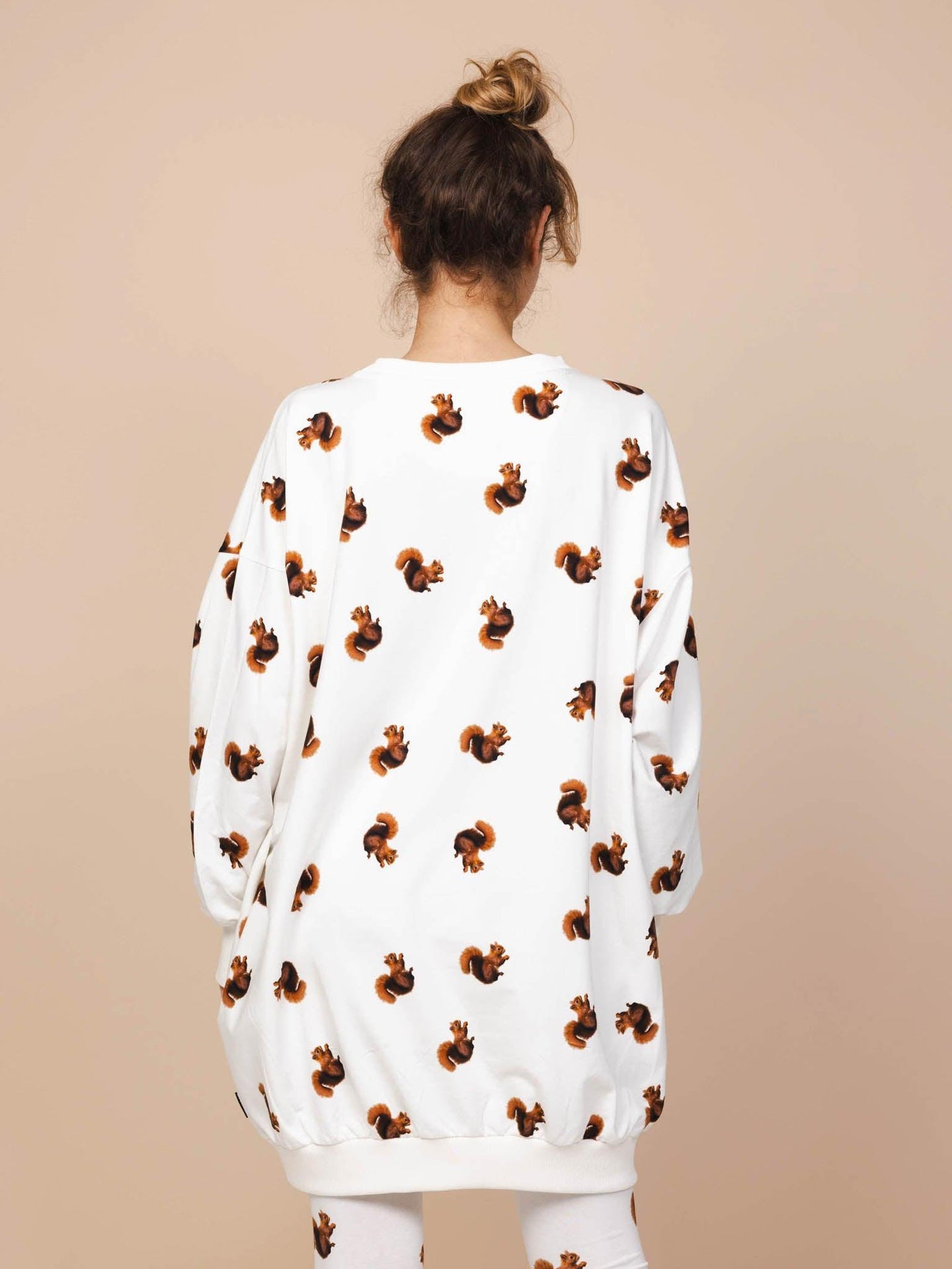 Squirrels Sweater Dress Dames - SNURK