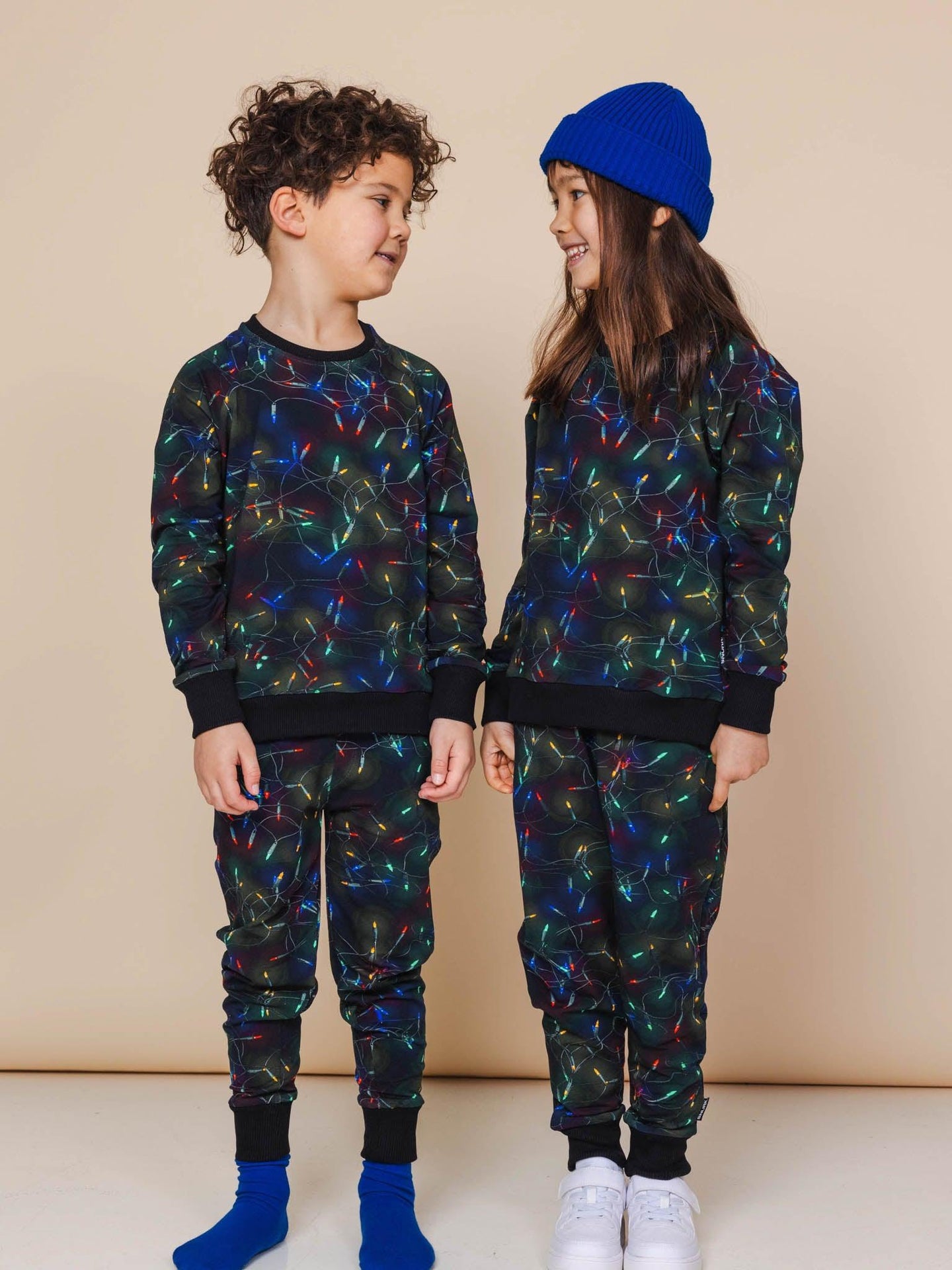 Xmas Lights Sweater en Broek set Kinderen - SNURK