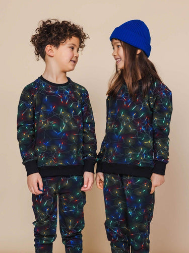 Xmas Lights Sweater Kids