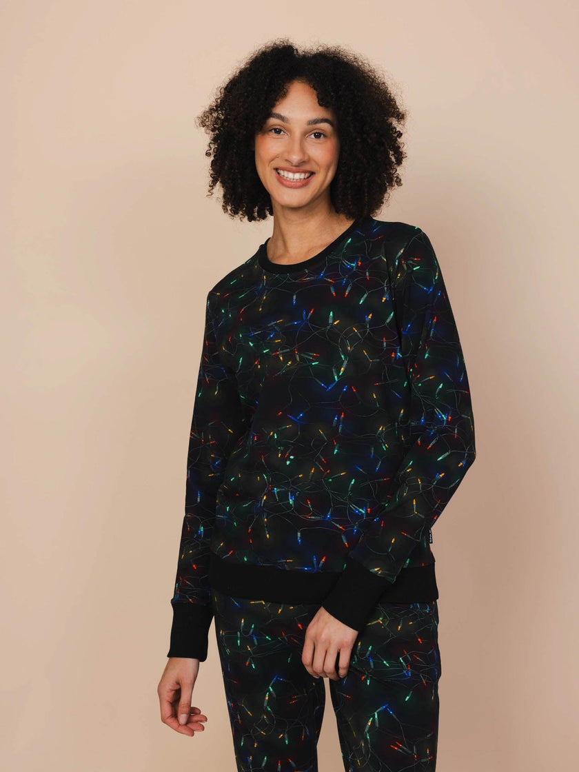 Xmas Lights Sweater Damen