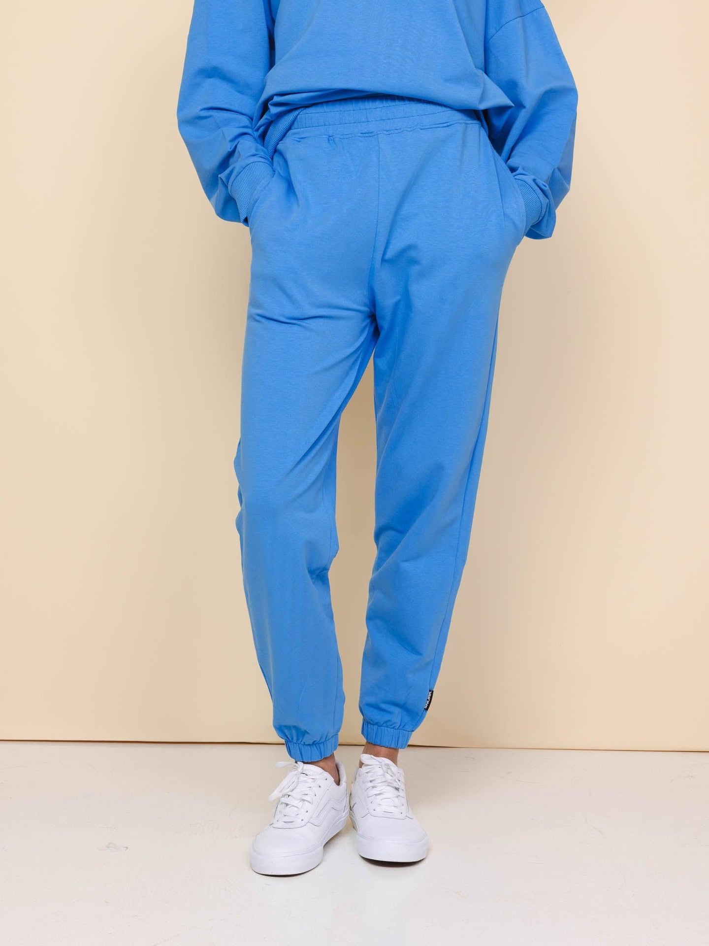 Blue Relaxed Pants Unisex