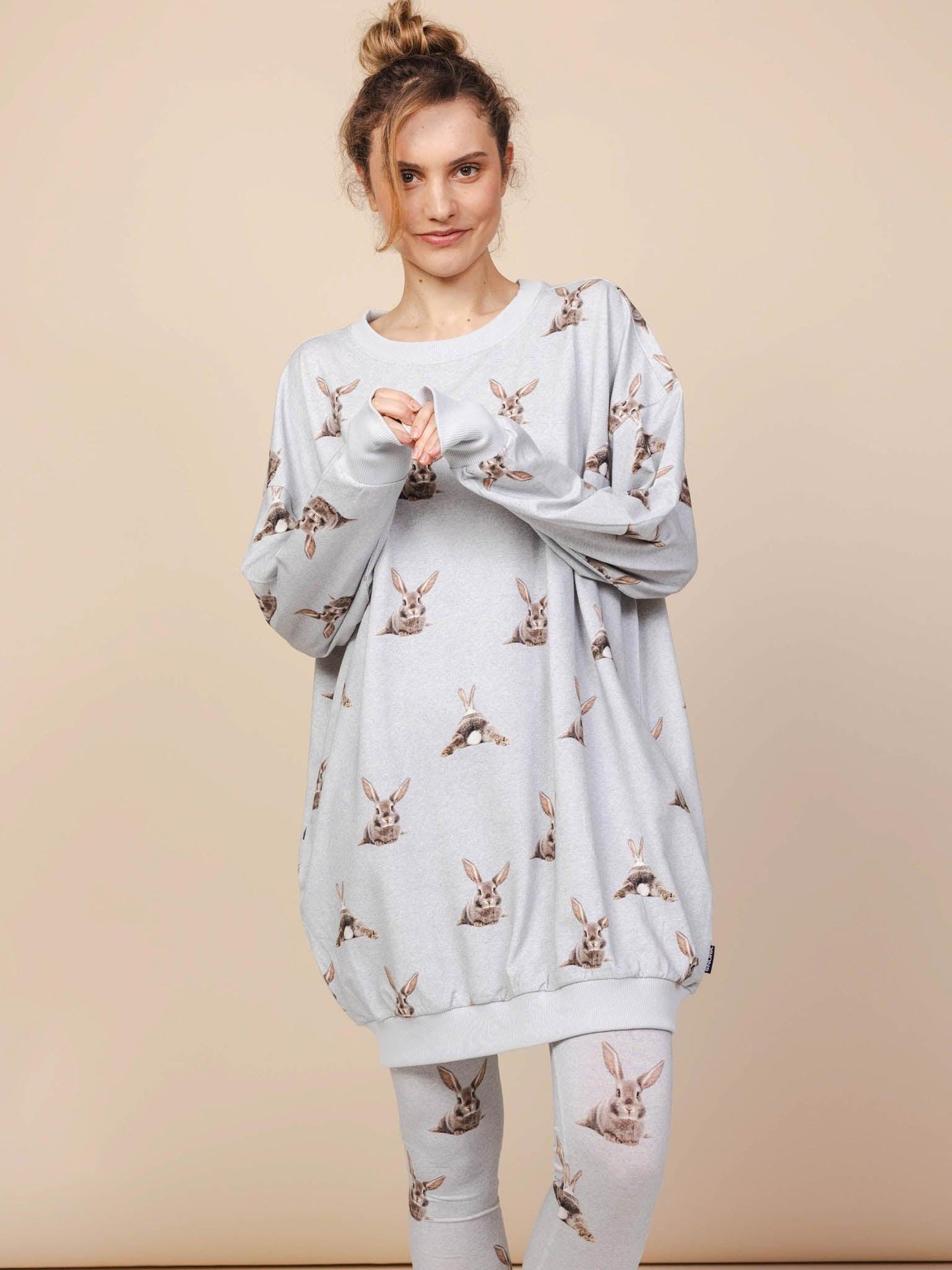 Bunny Bums Sweater Dress en Legging set Dames - SNURK