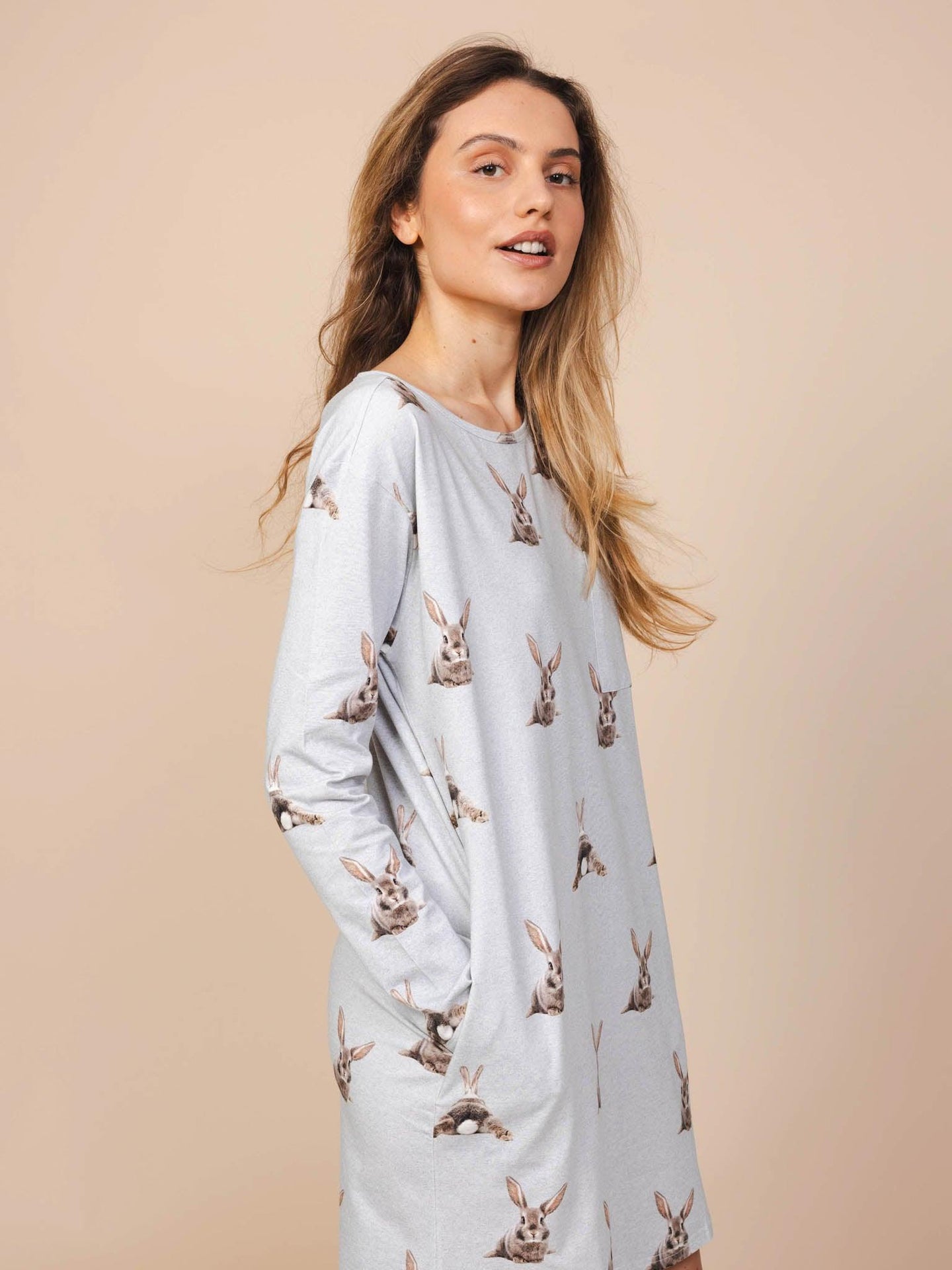 Bunny Bums Langarmkleid Damen