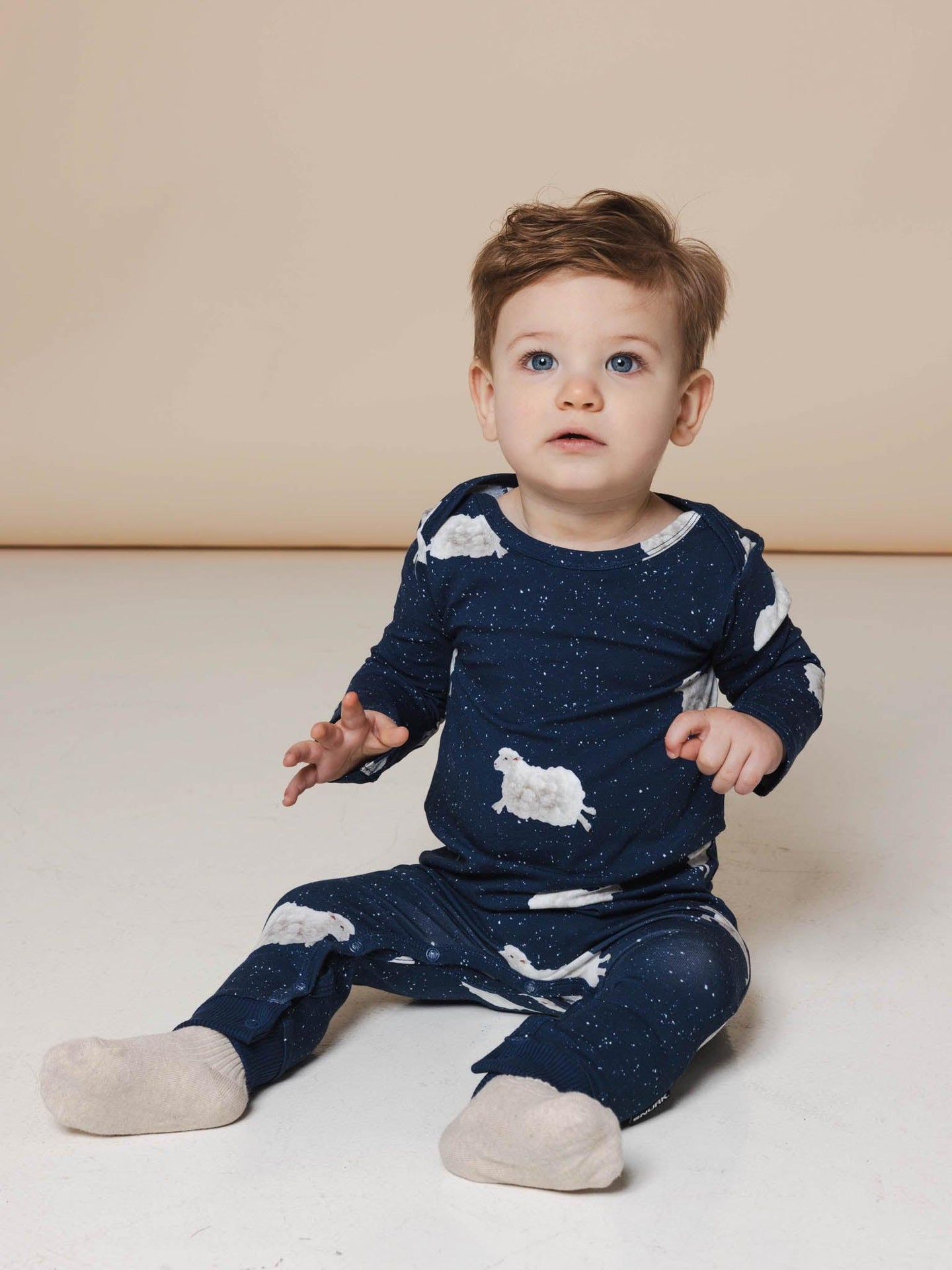 Counting Sheep Jumpsuit Baby