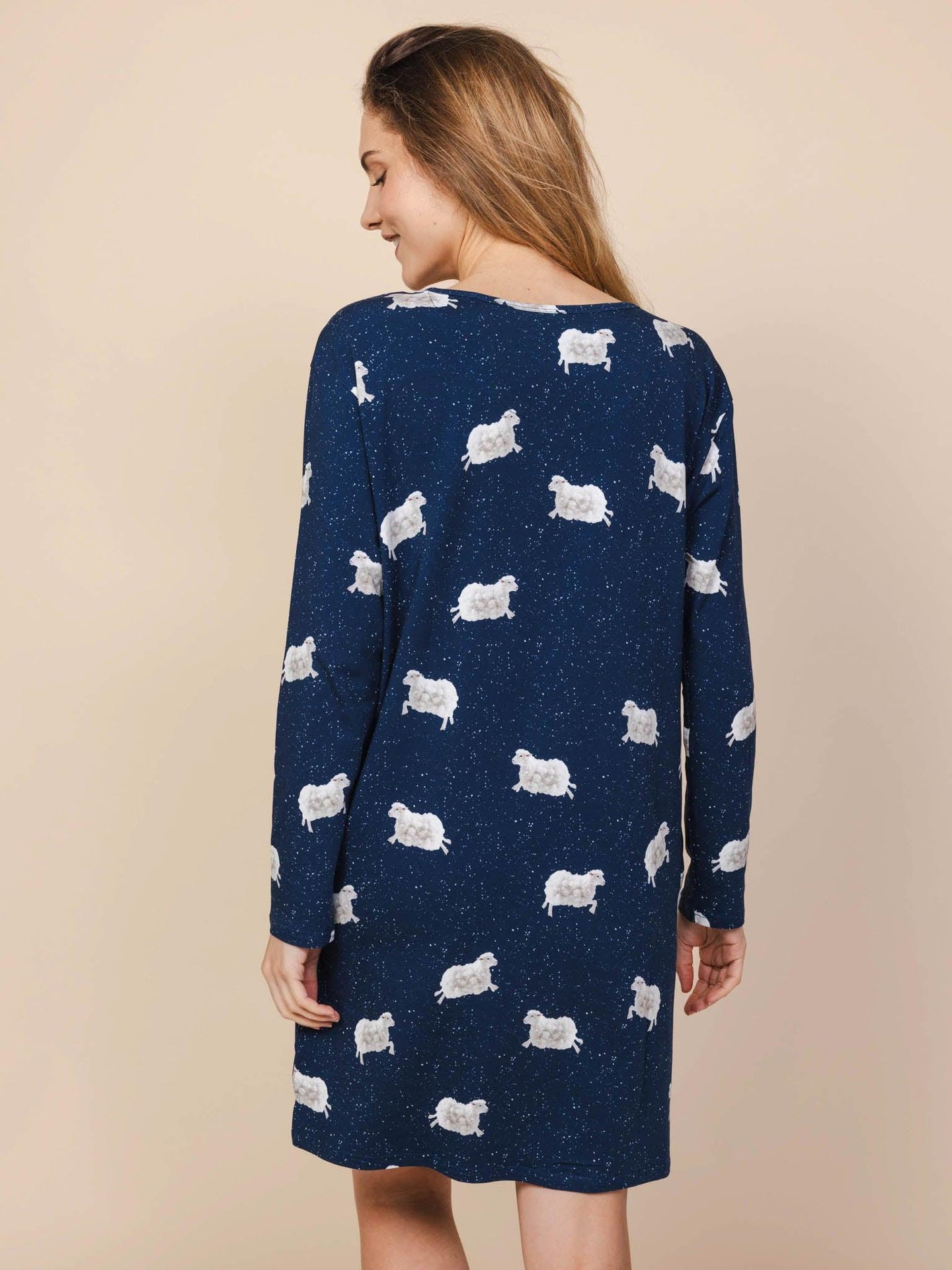 Counting Sheep Longsleeve Dress Women