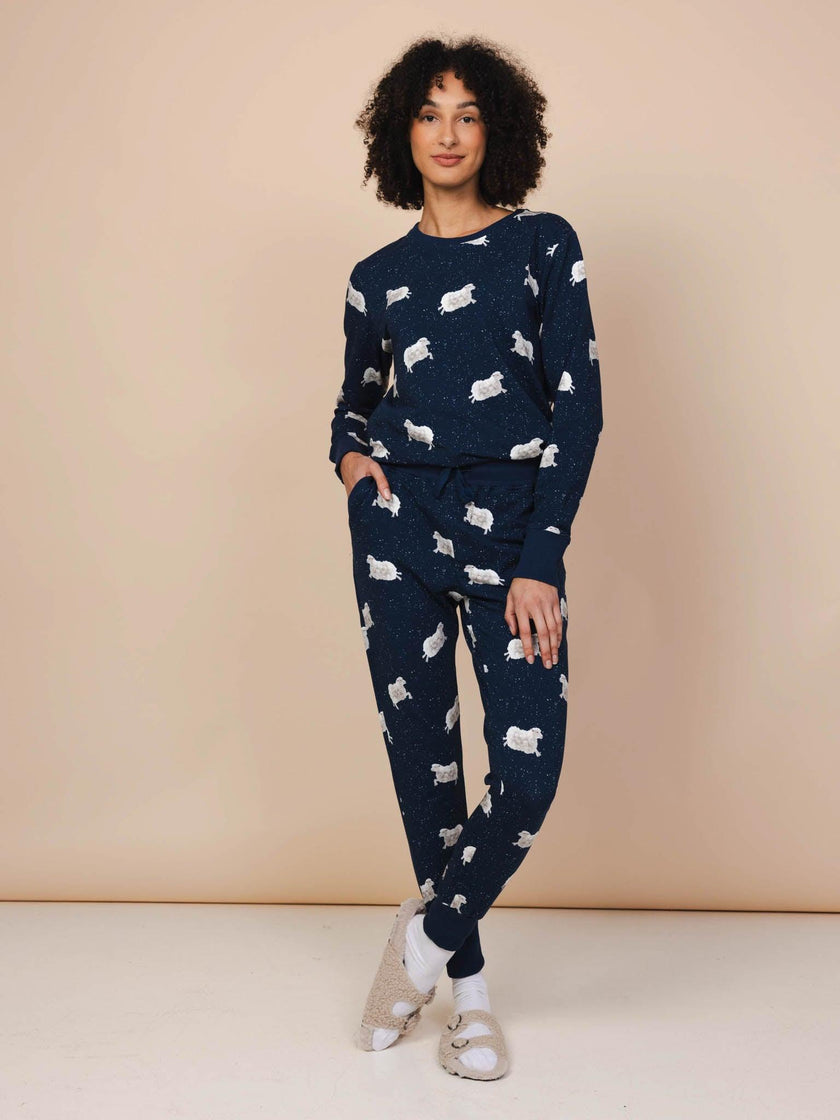 Counting Sheep Sweater and Pants set Women