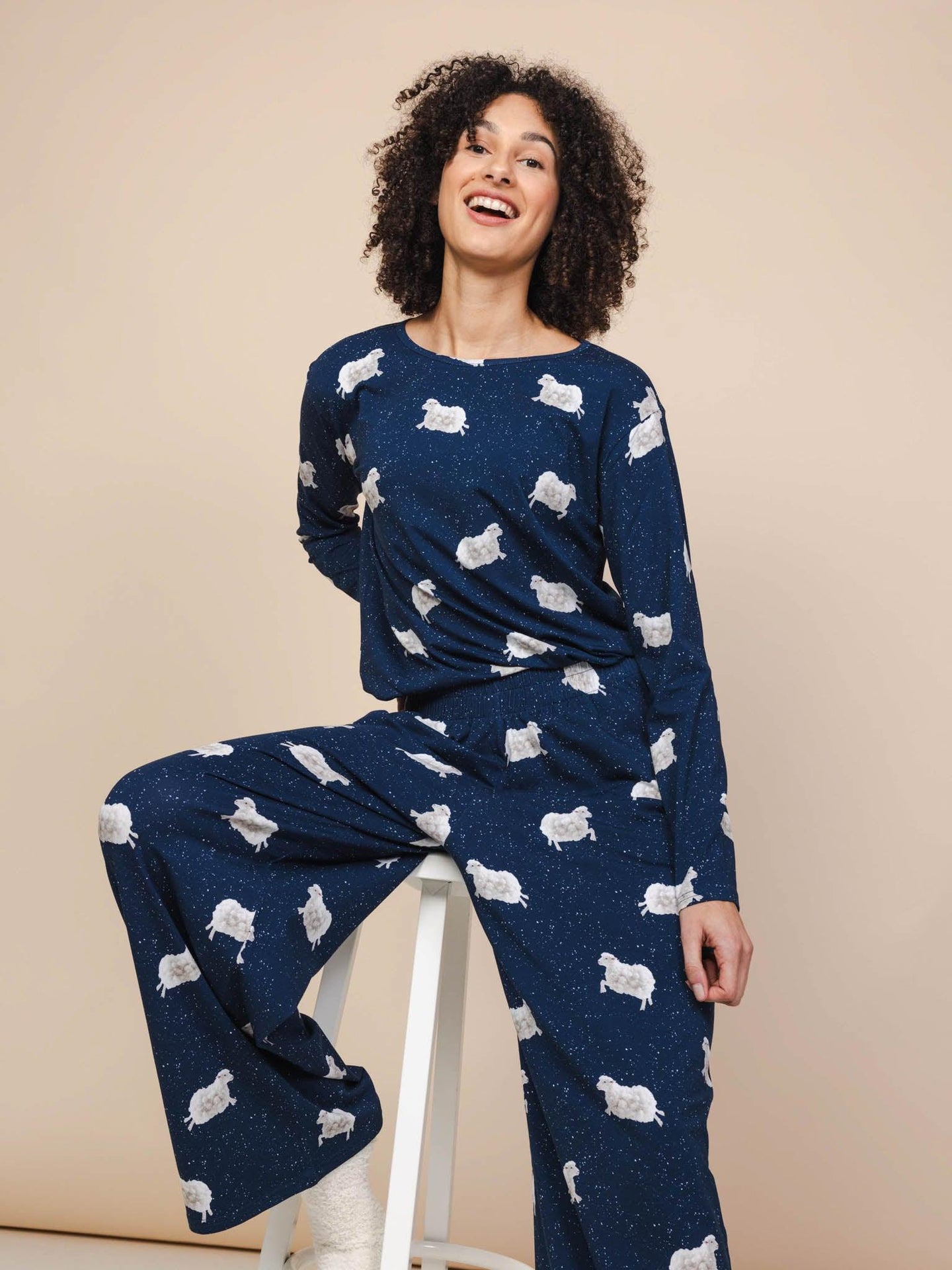 Counting Sheep Wijde Broek Dames