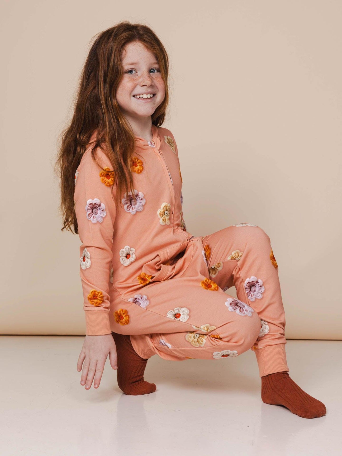 Flower Power Onesie Kids