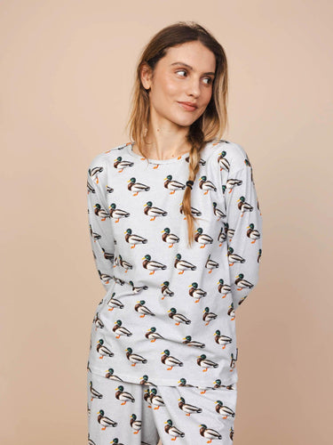 Quack! T-shirt lange mouwen Dames