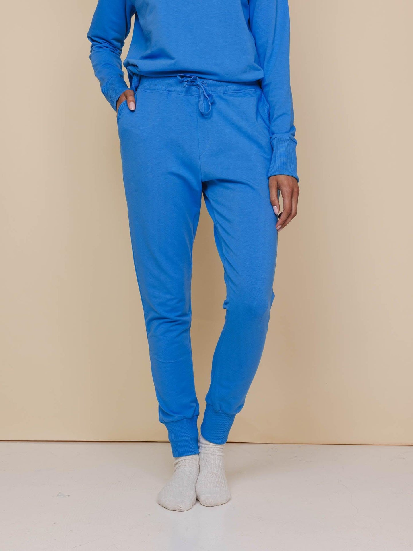 Blue Sweater en Broek set Dames - SNURK