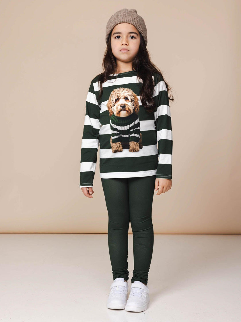 Labradoodle Longsleeve T-shirt and Legging set Kids