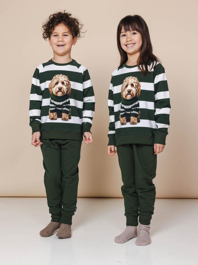 Labradoodle Sweater and Pants set Kids