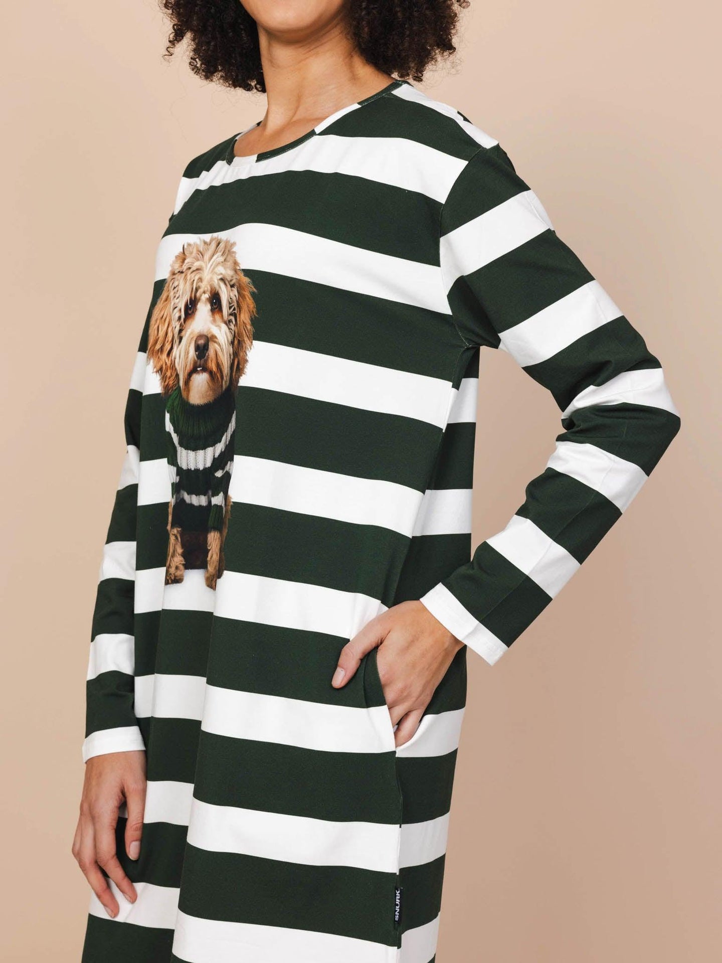 Labradoodle Longsleeve Dress Women