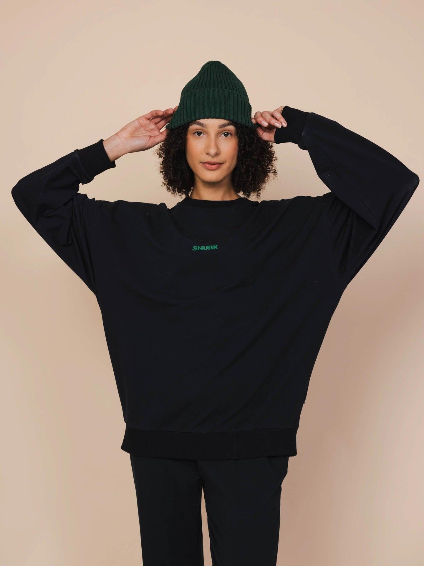 Black Sweater and Pants set Unisex