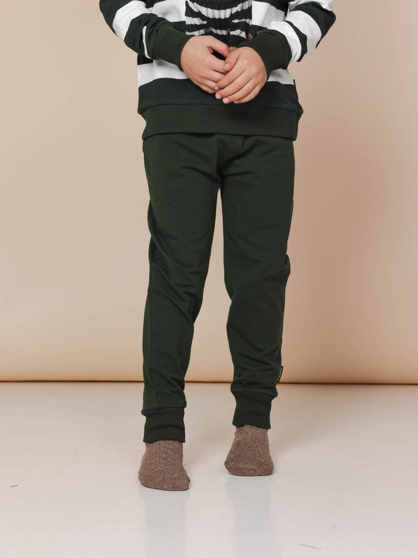 Dark Green Broek Kids