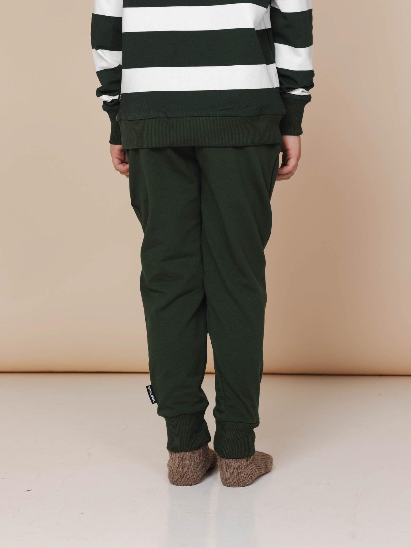 Dark Green Broek Kinderen