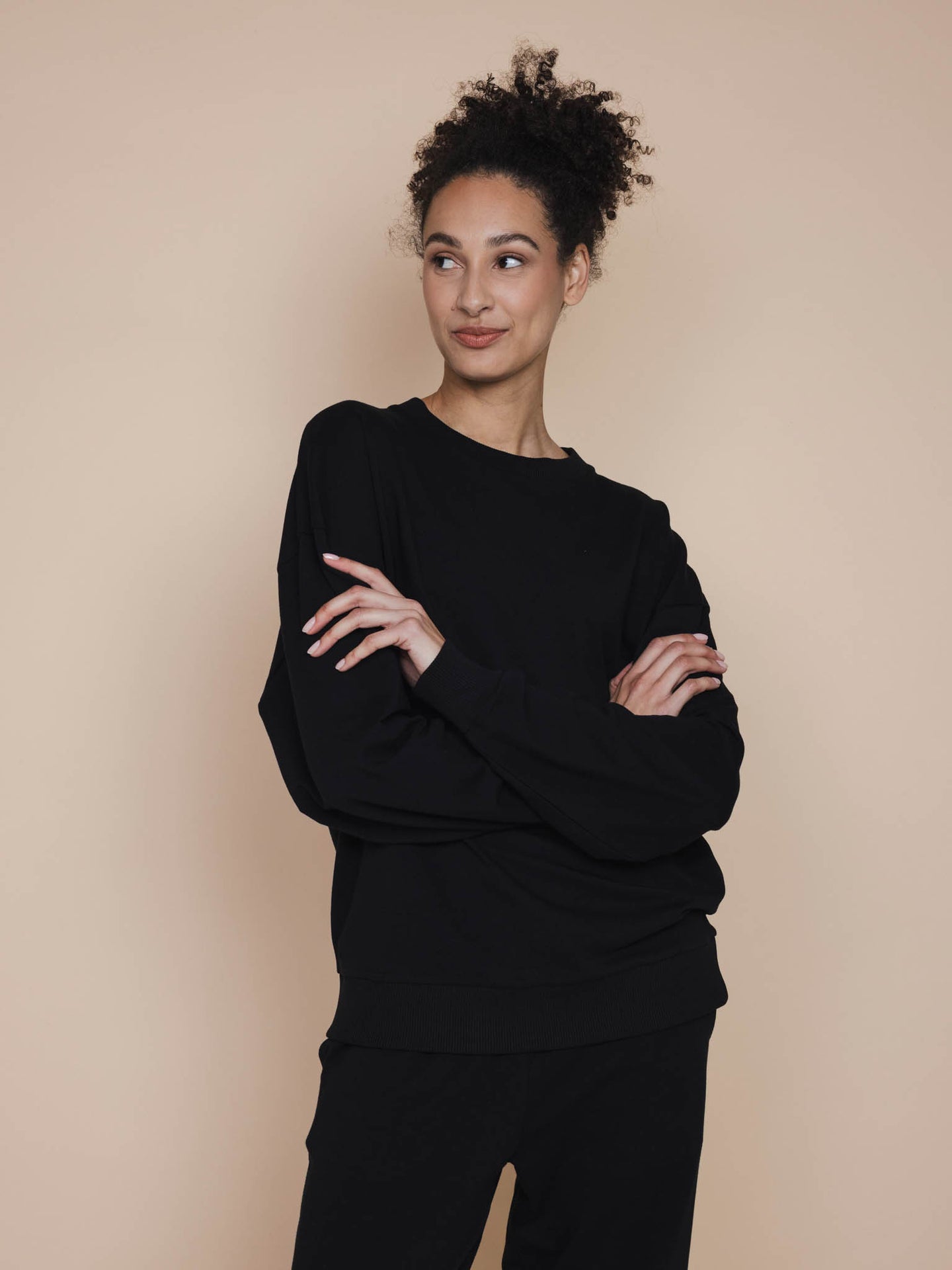 Slow Black Sweater Unisex - SNURK