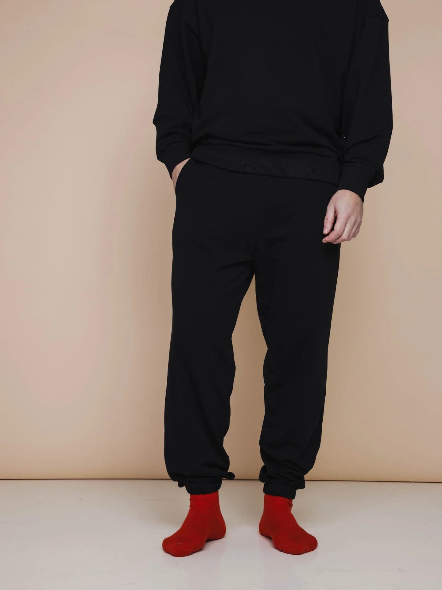 Slow Black Sweater en Broek set Unisex - SNURK