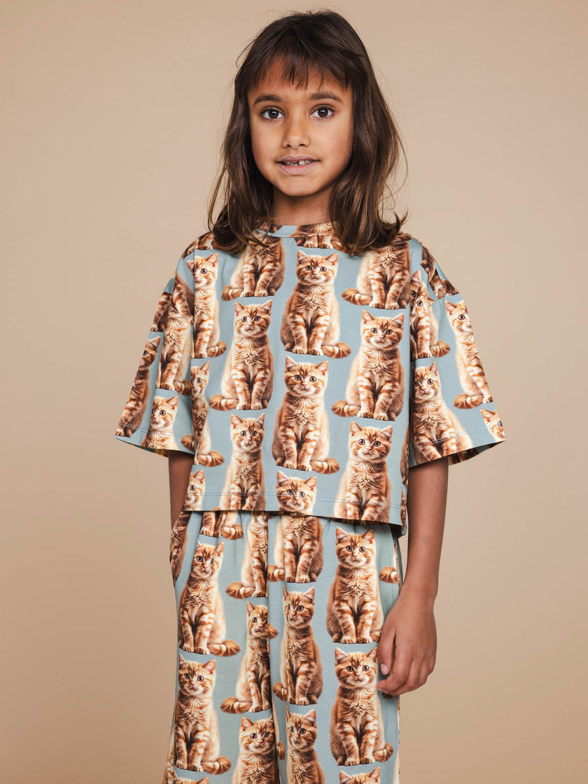 Bowie Cropped T-Shirt Kids