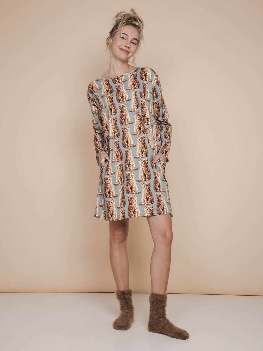 Bowie Long Sleeve Dress Dames