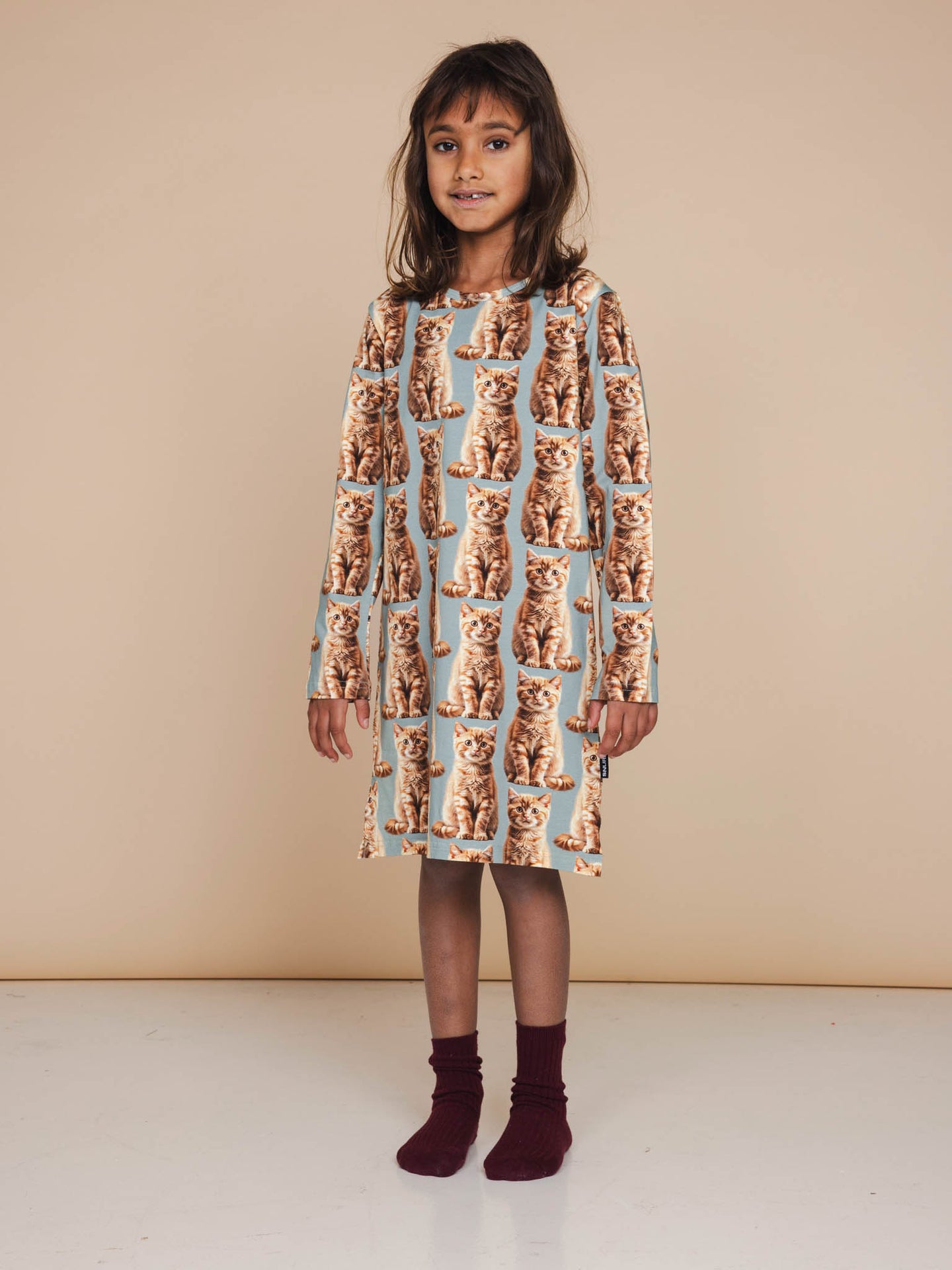 Bowie Long Sleeve Dress Kids - SNURK