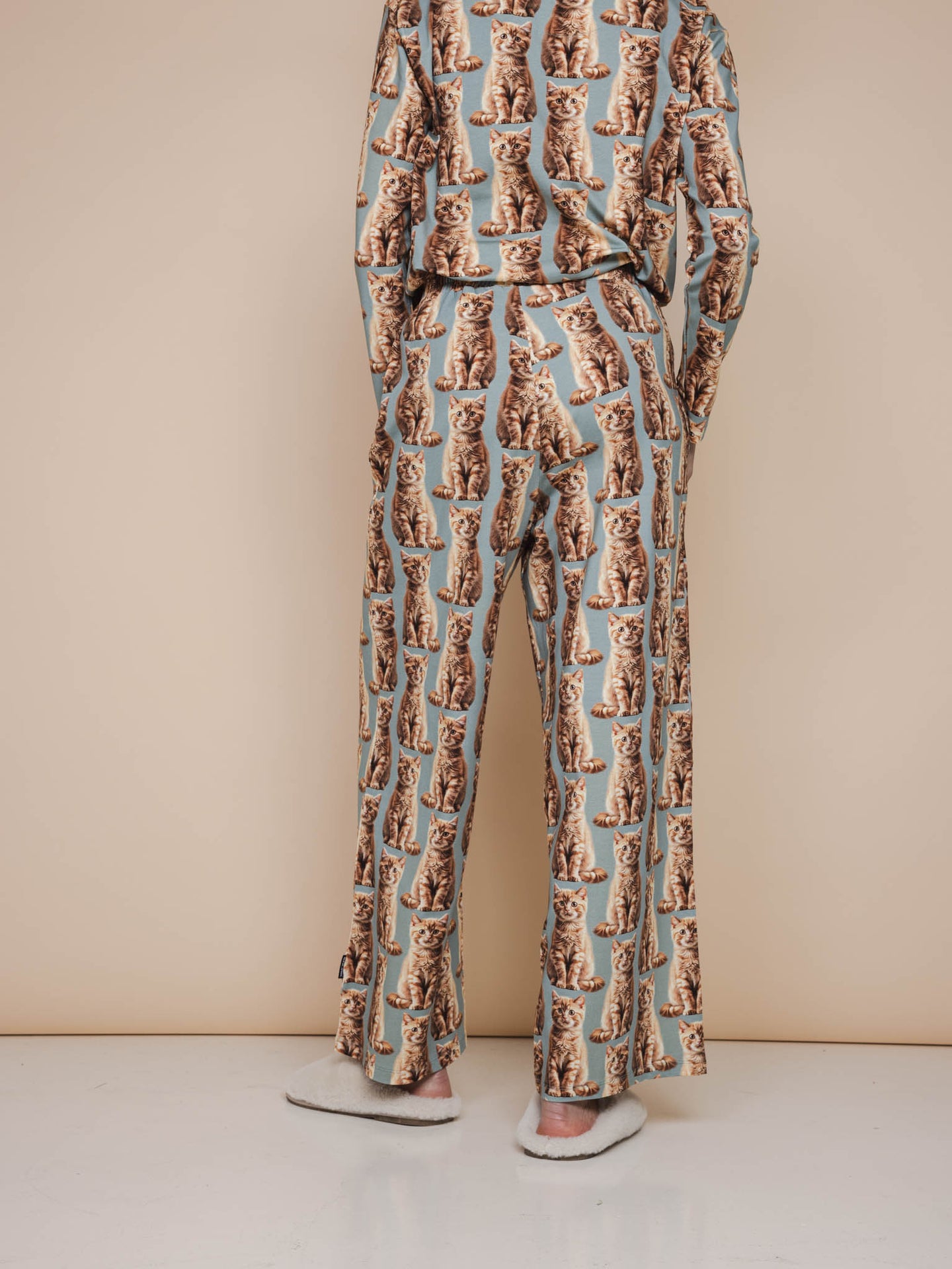 Bowie Long Sleeve T-shirt en Wijde broek set Dames - SNURK