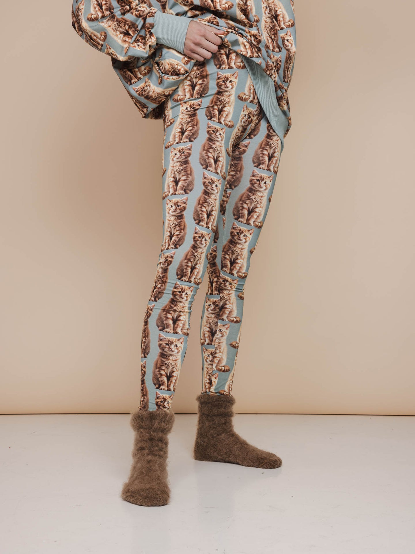 Bowie Sweater Dress en Legging set Dames - SNURK