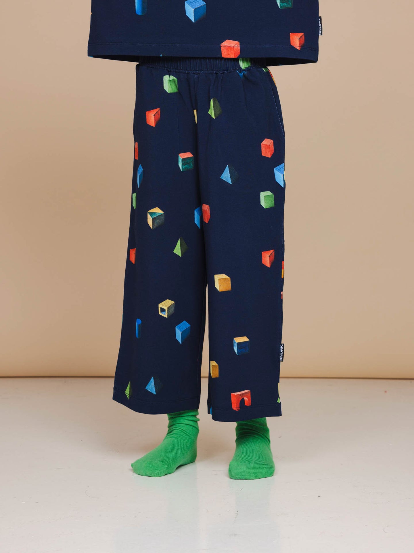 Building Blocks Wijde broek Kids - SNURK