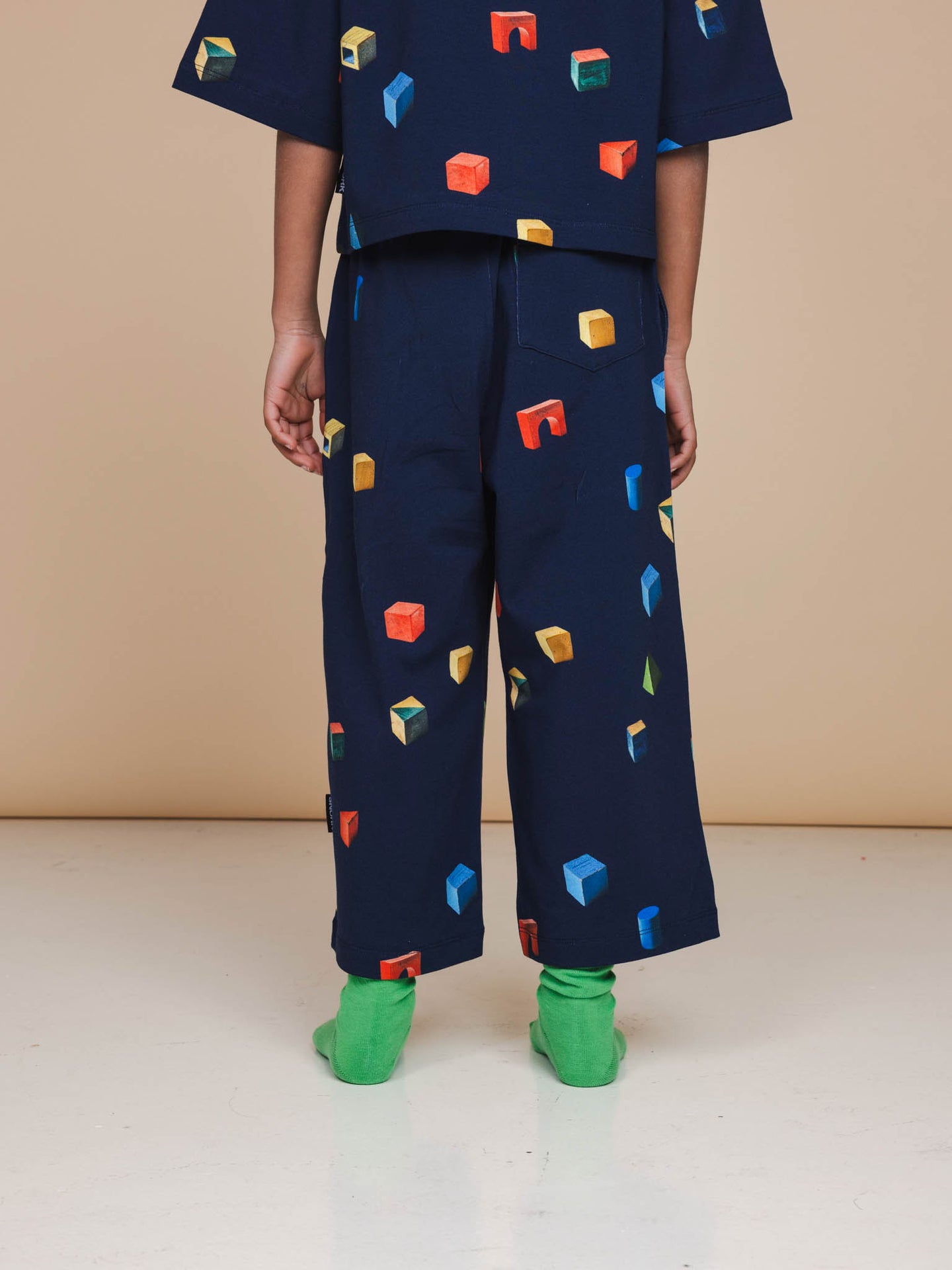 Building Blocks Wijde broek Kids - SNURK