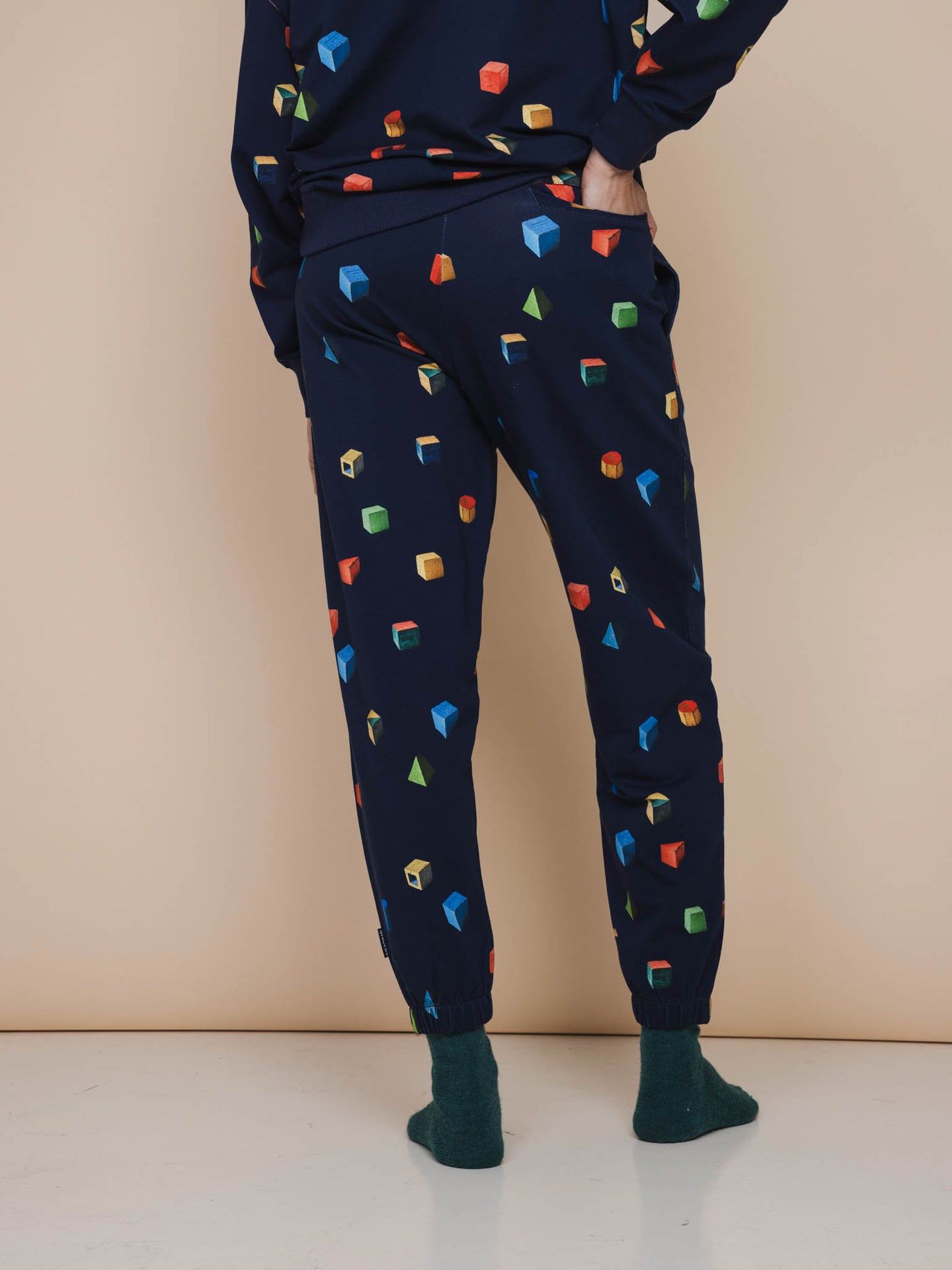 Building Blocks Sweater en Broek set Unisex - SNURK