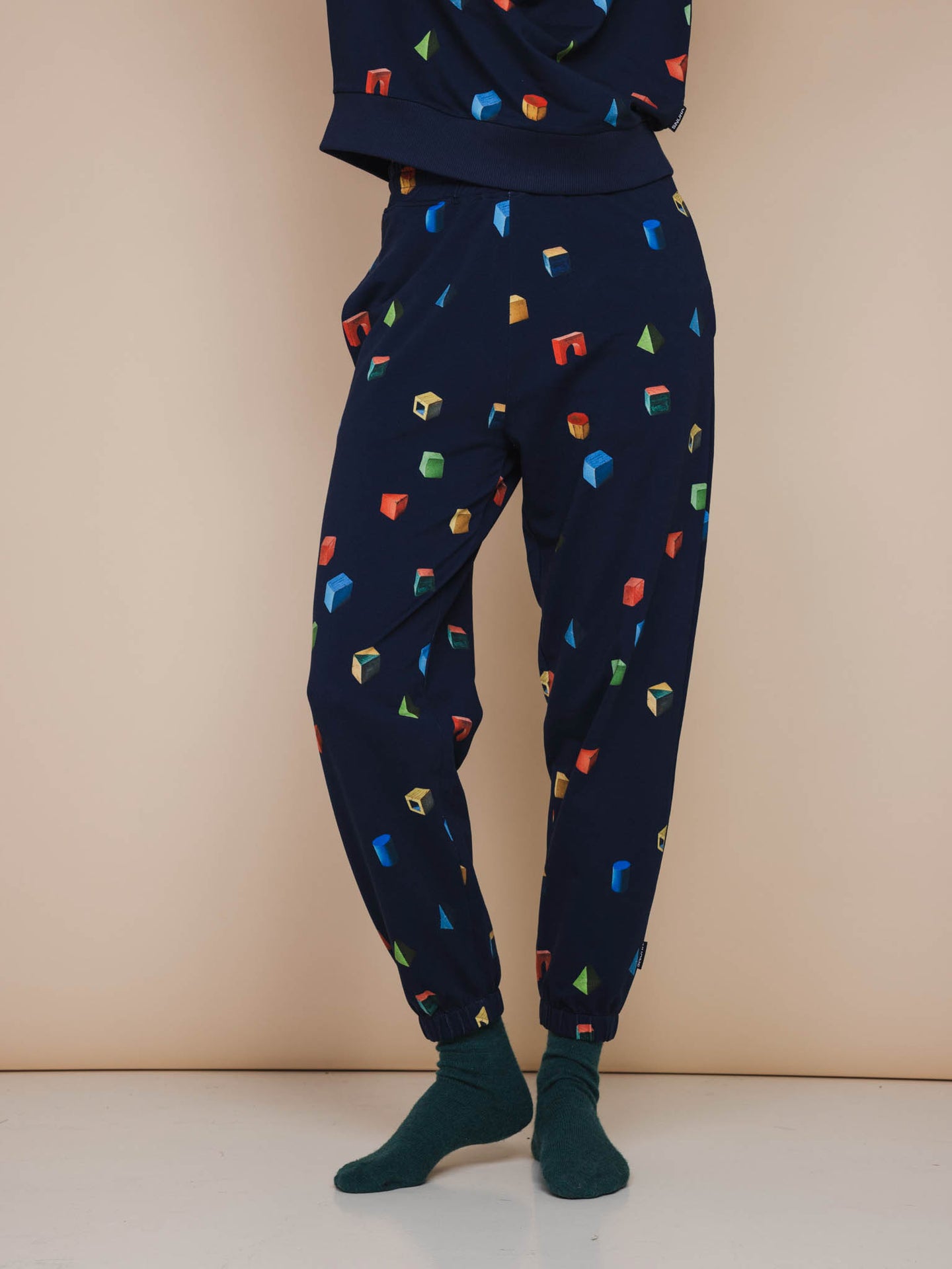 Building Blocks Sweater en Broek set Unisex - SNURK