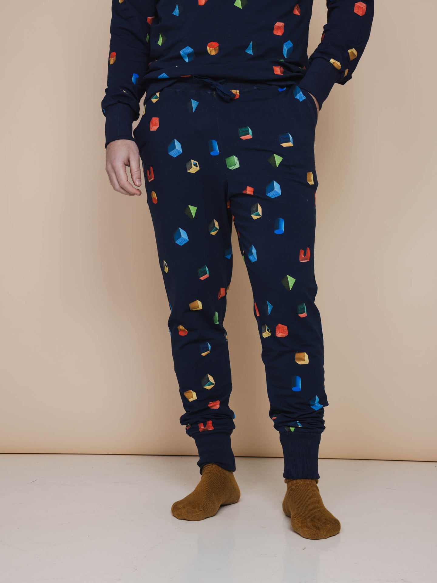 Building Blocks Sweater en Broek set Heren - SNURK