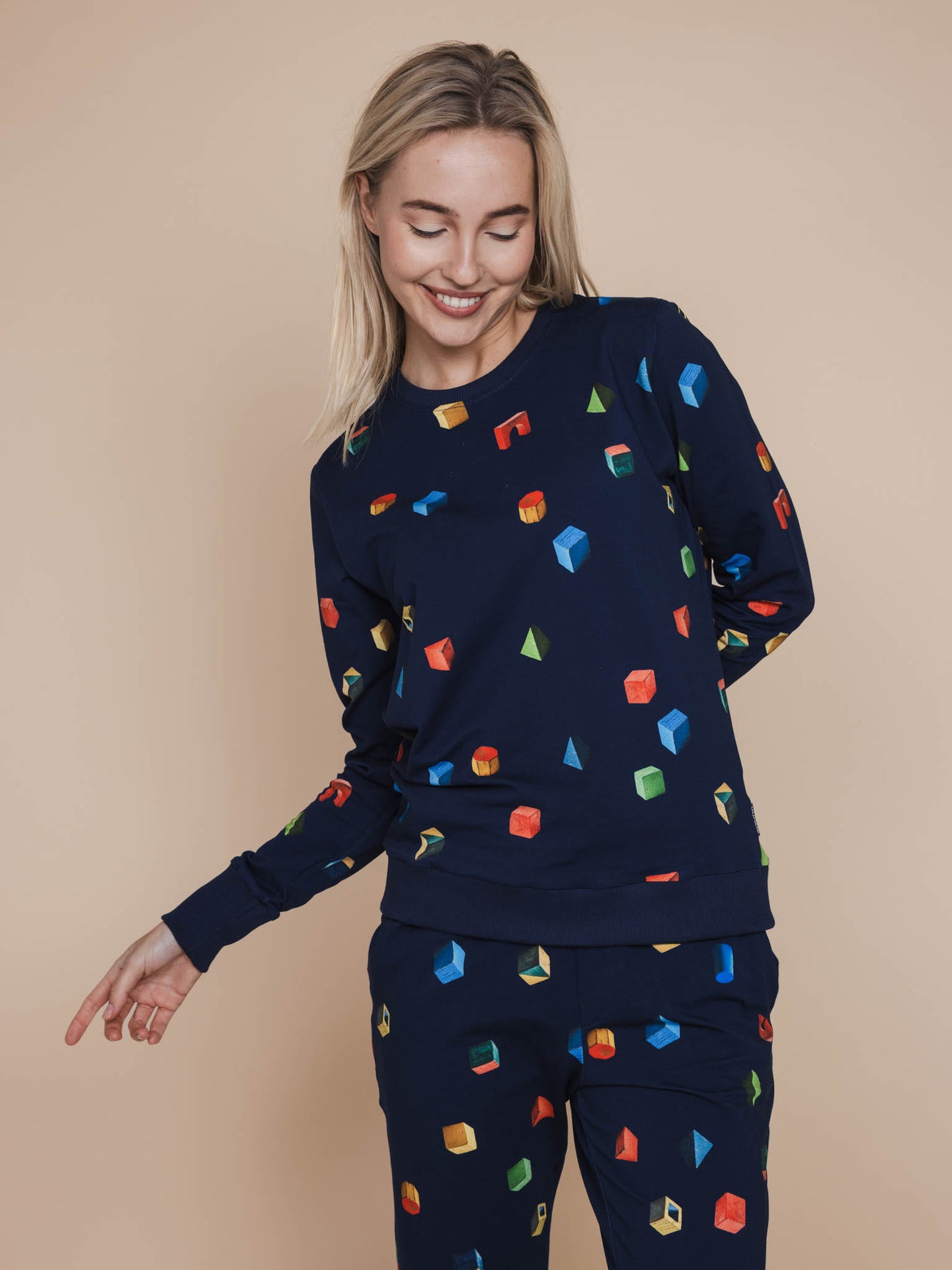 Building Blocks Sweater Dames - SNURK