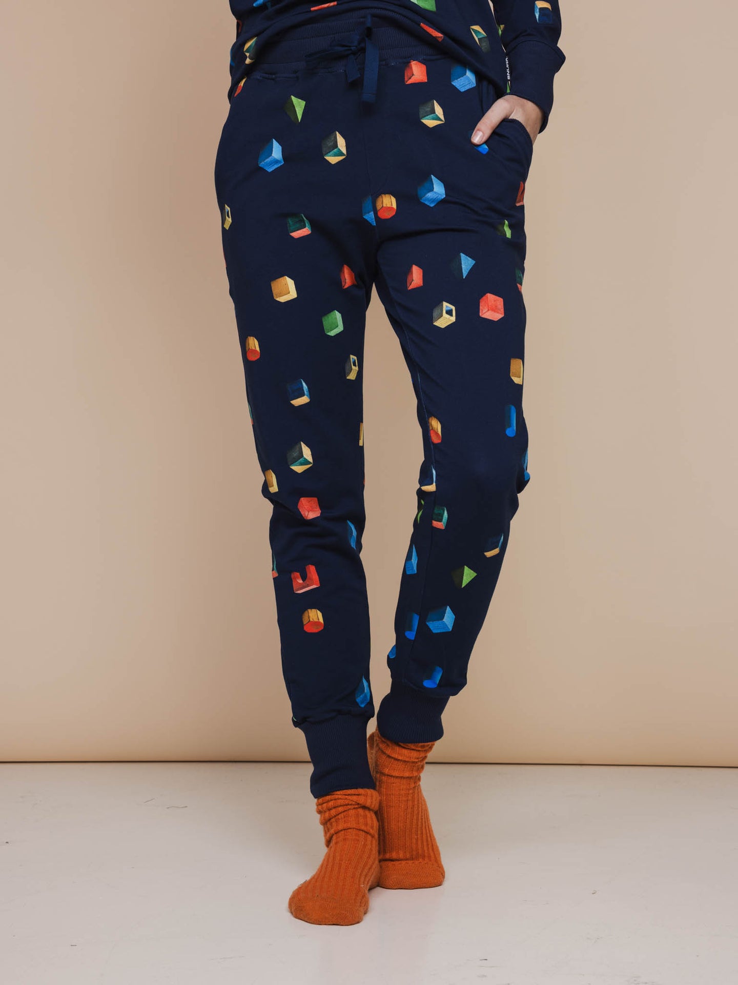 Building Blocks Sweater en Broek set Dames - SNURK